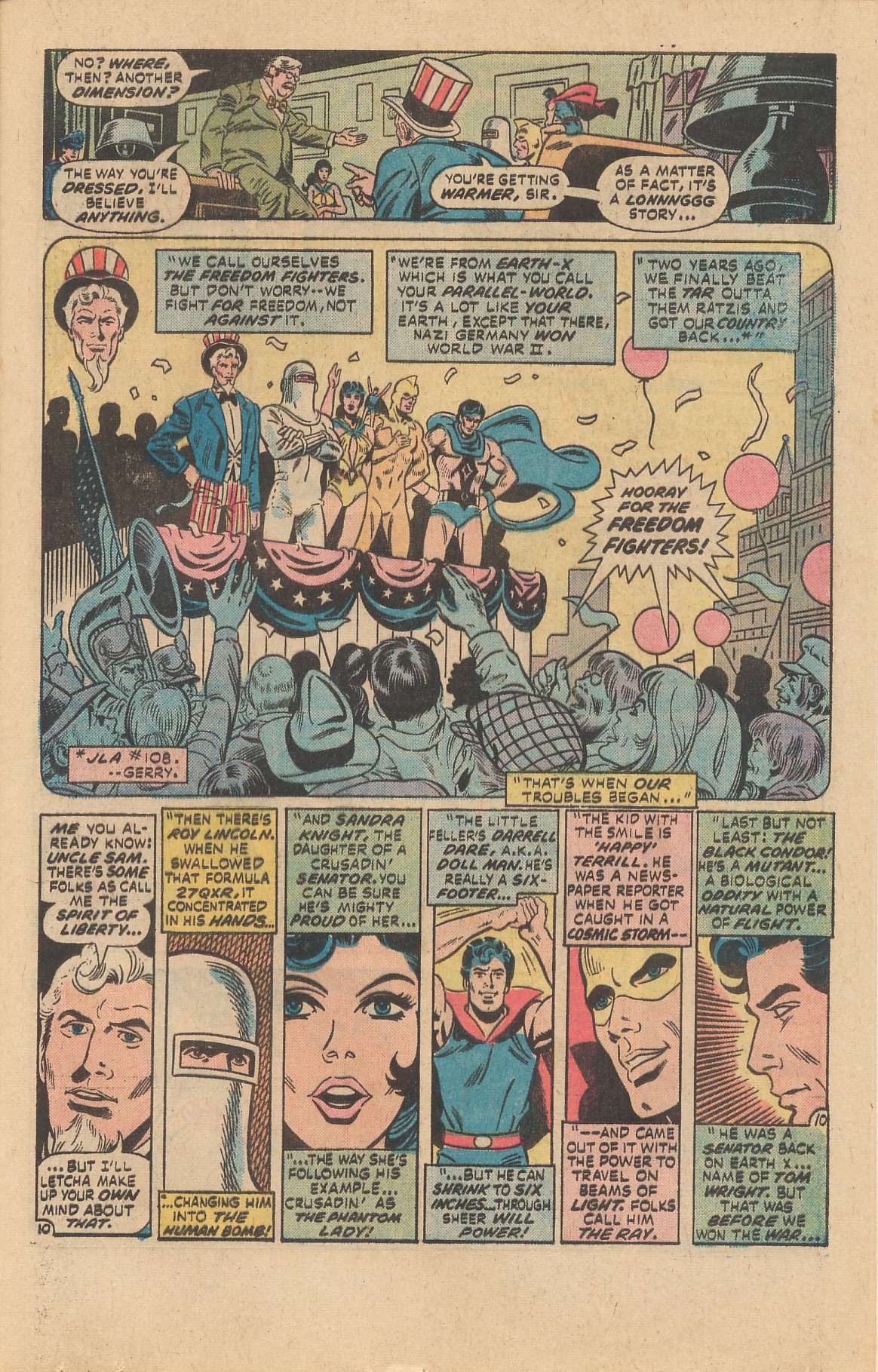 Read online Freedom Fighters (1976) comic -  Issue #1 - 21