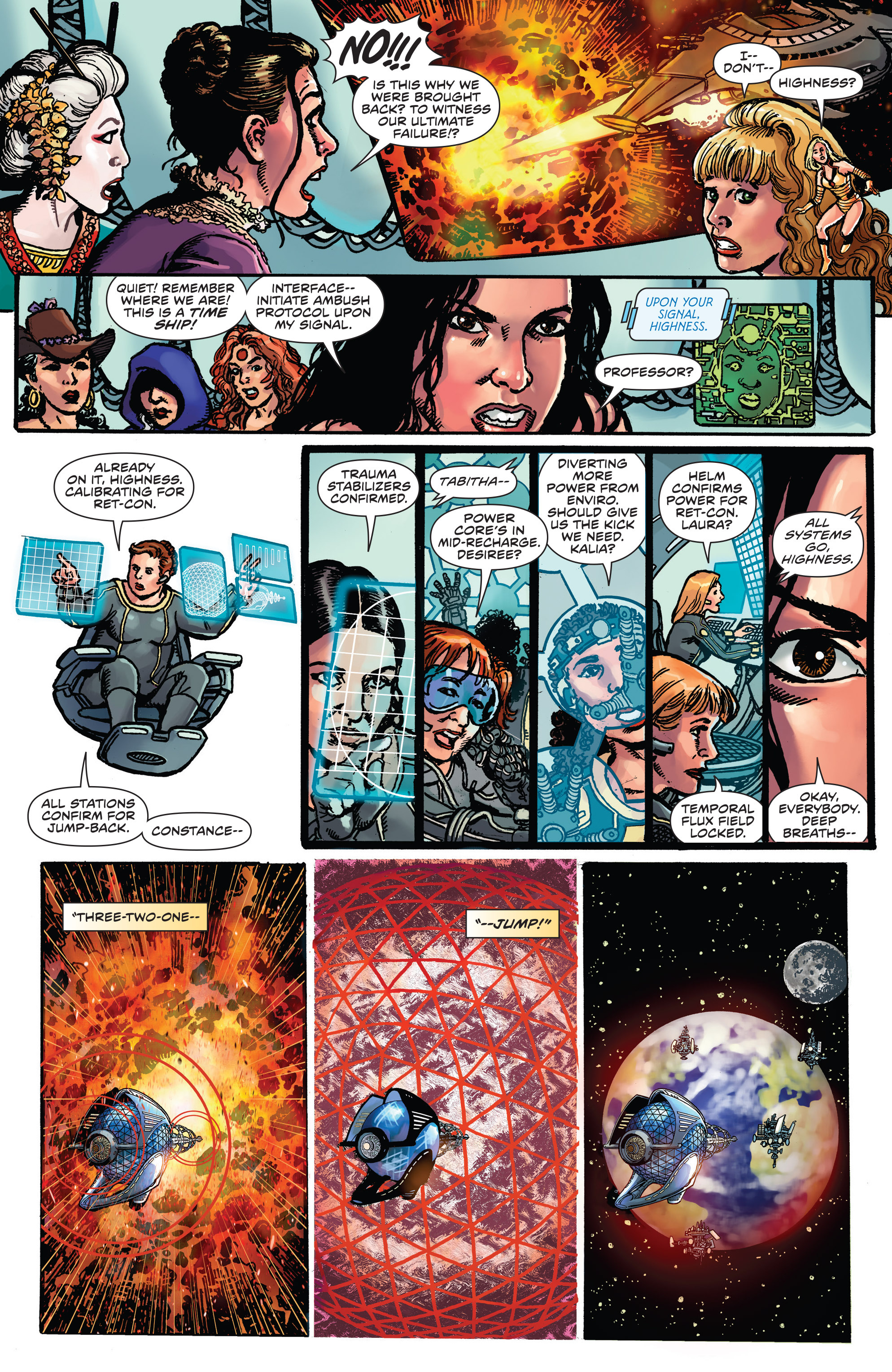 Read online George Pérez's Sirens comic -  Issue #2 - 3