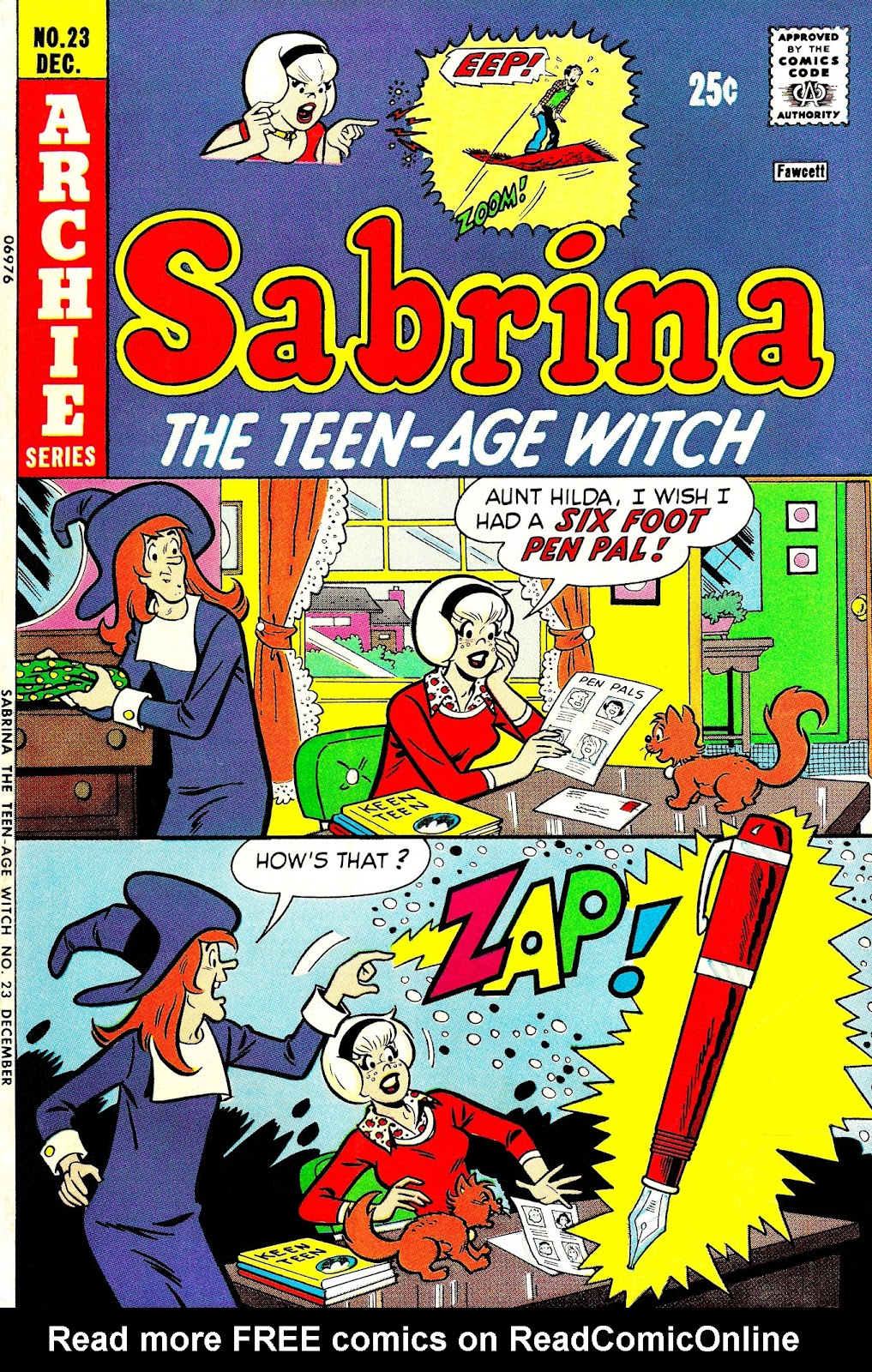 Sabrina The Teenage Witch (1971) 23 Page 1