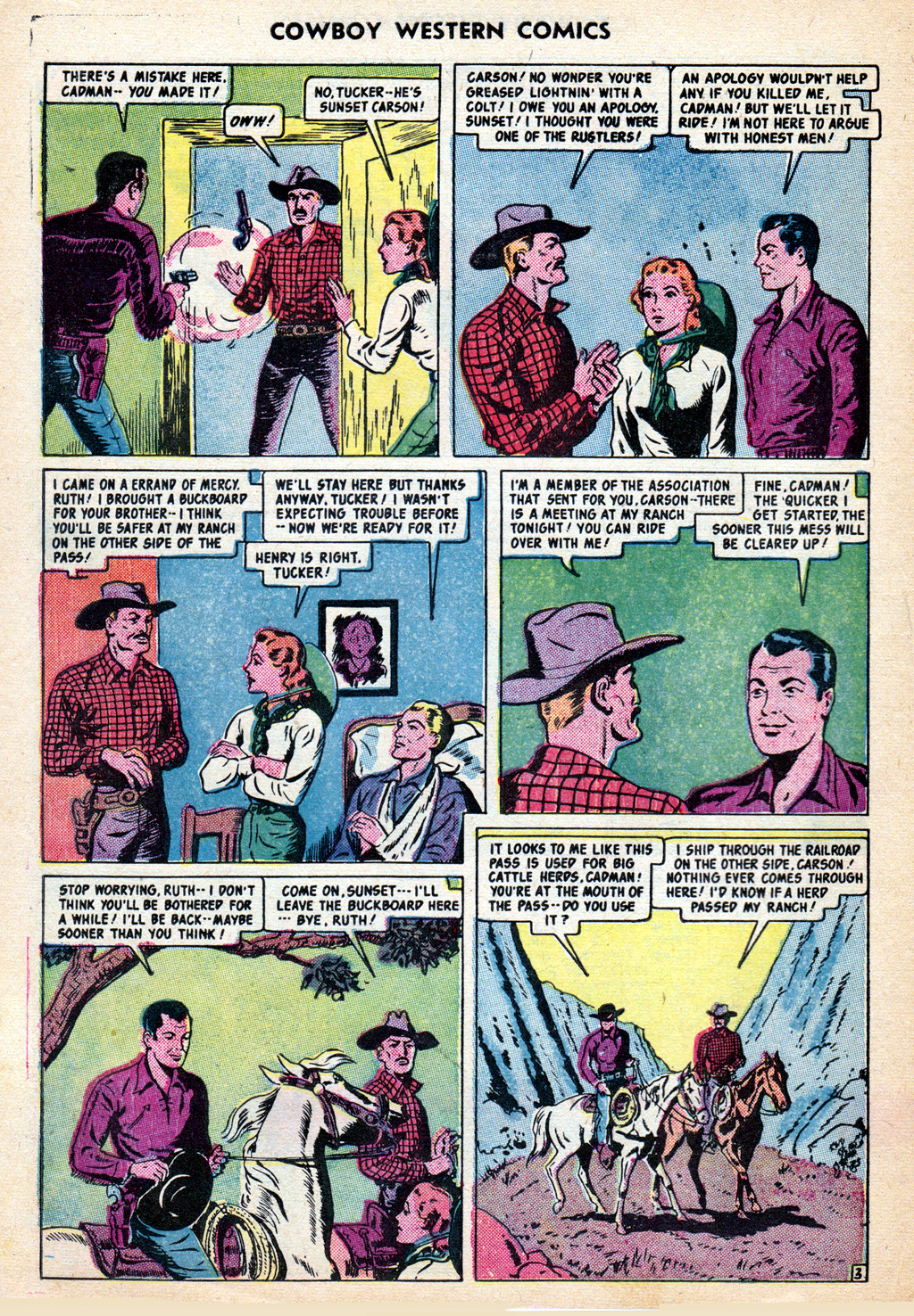 Read online Cowboy Western Comics (1948) comic -  Issue #30 - 14
