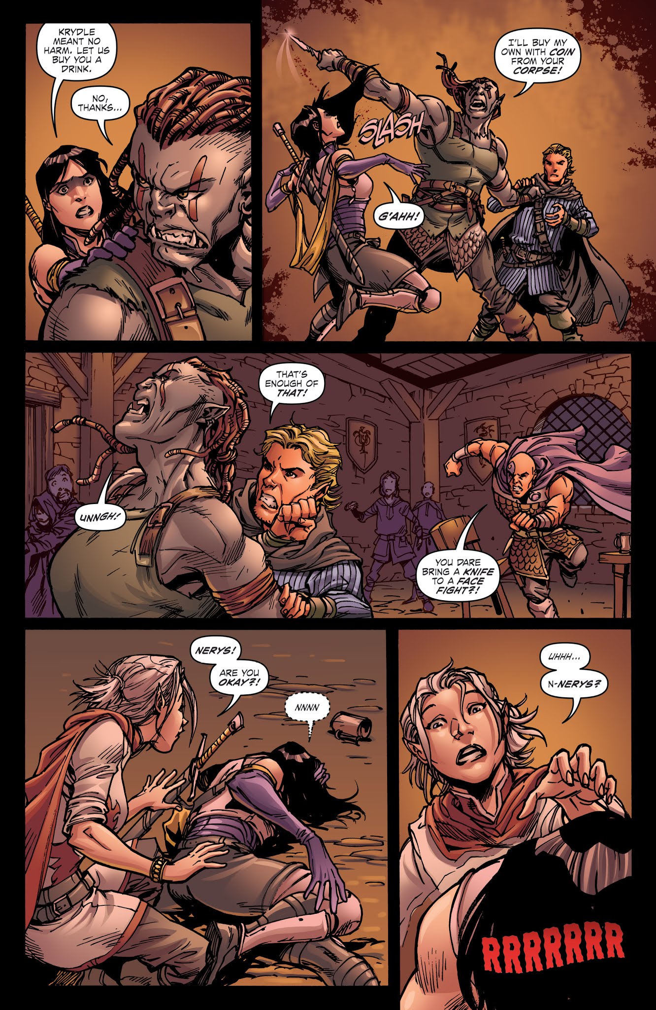 Read online Dungeons & Dragons: Evil At Baldur's Gate comic -  Issue #4 - 8