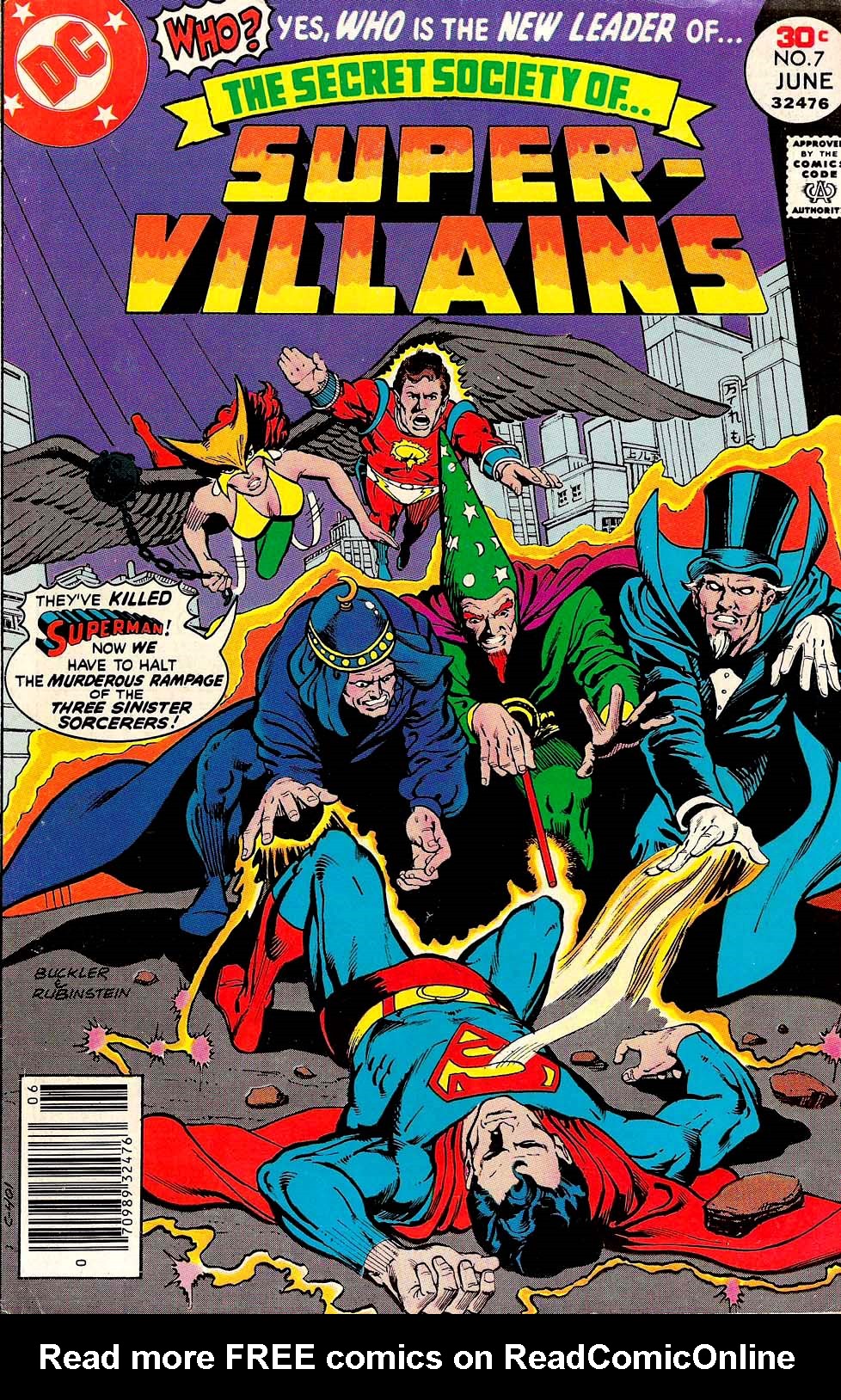 Read online Secret Society of Super-Villains comic -  Issue #7 - 1
