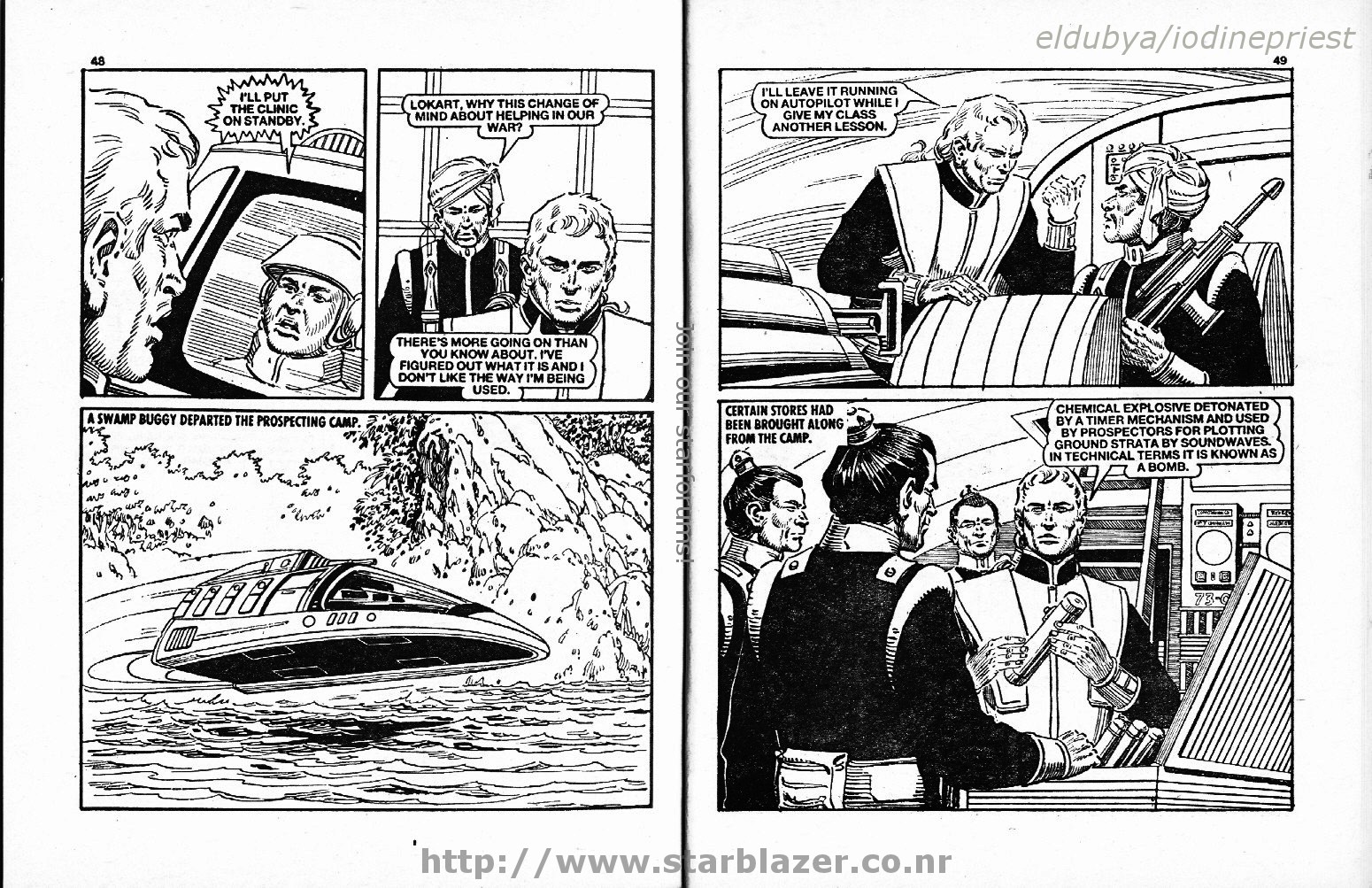 Read online Starblazer comic -  Issue #268 - 26