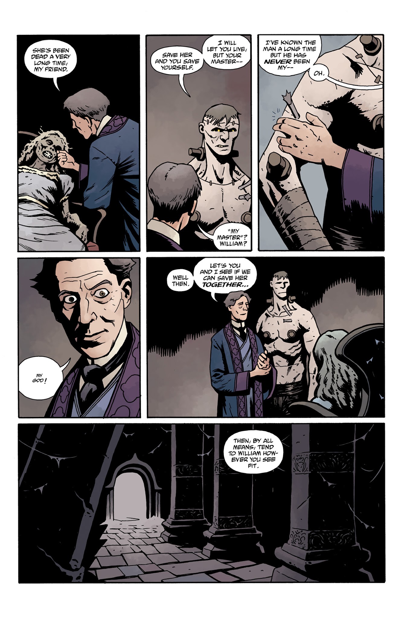 Read online Frankenstein Underground comic -  Issue #4 - 17