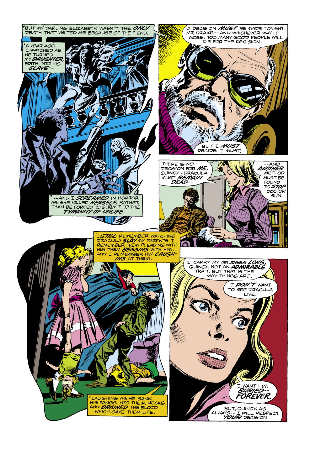 Read online Tomb of Dracula (1972) comic -  Issue #40 - 14