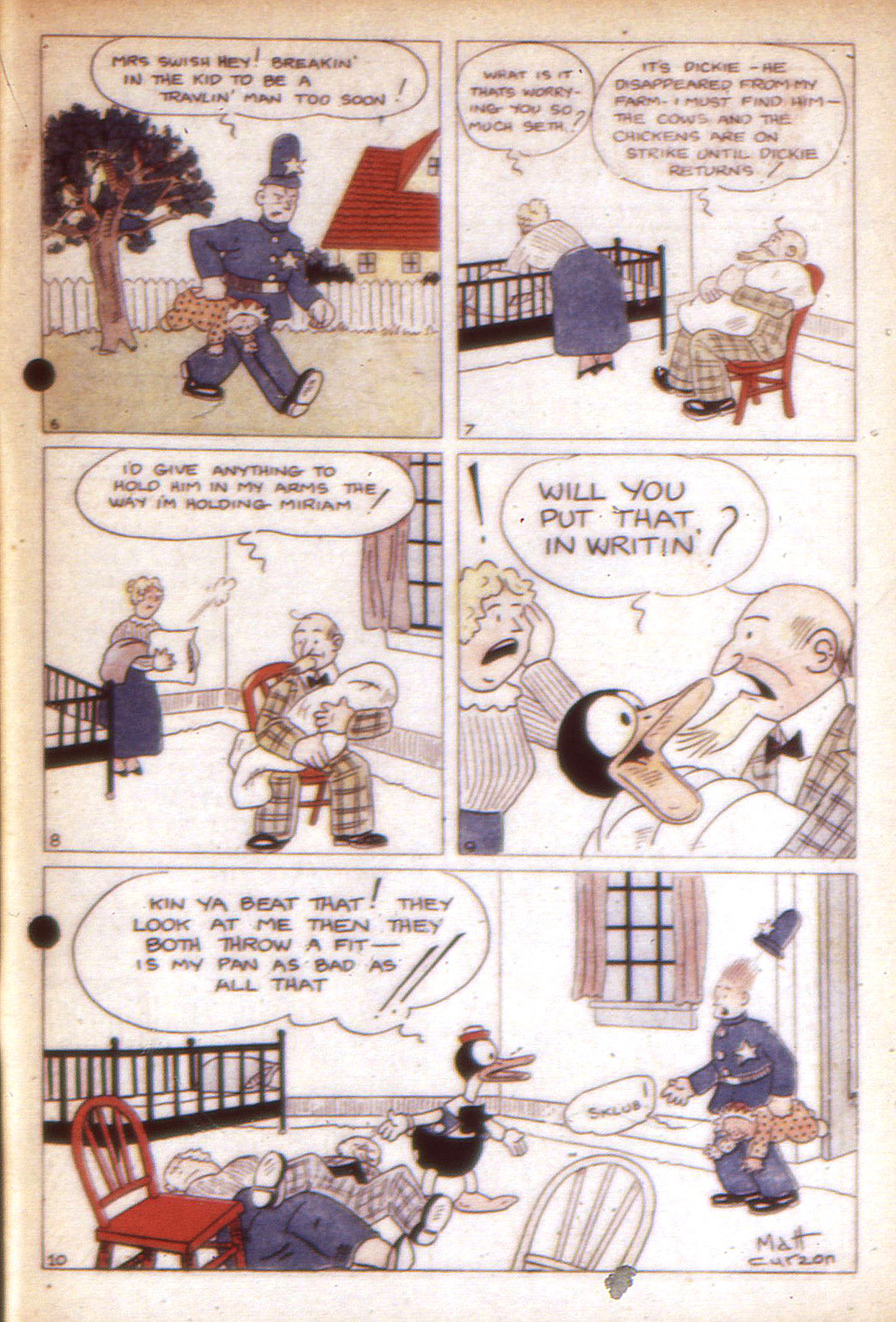 Read online Funny Pages comic -  Issue #6 - 61