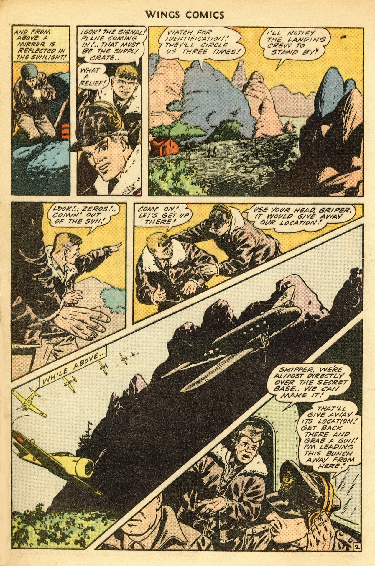 Read online Wings Comics comic -  Issue #46 - 4