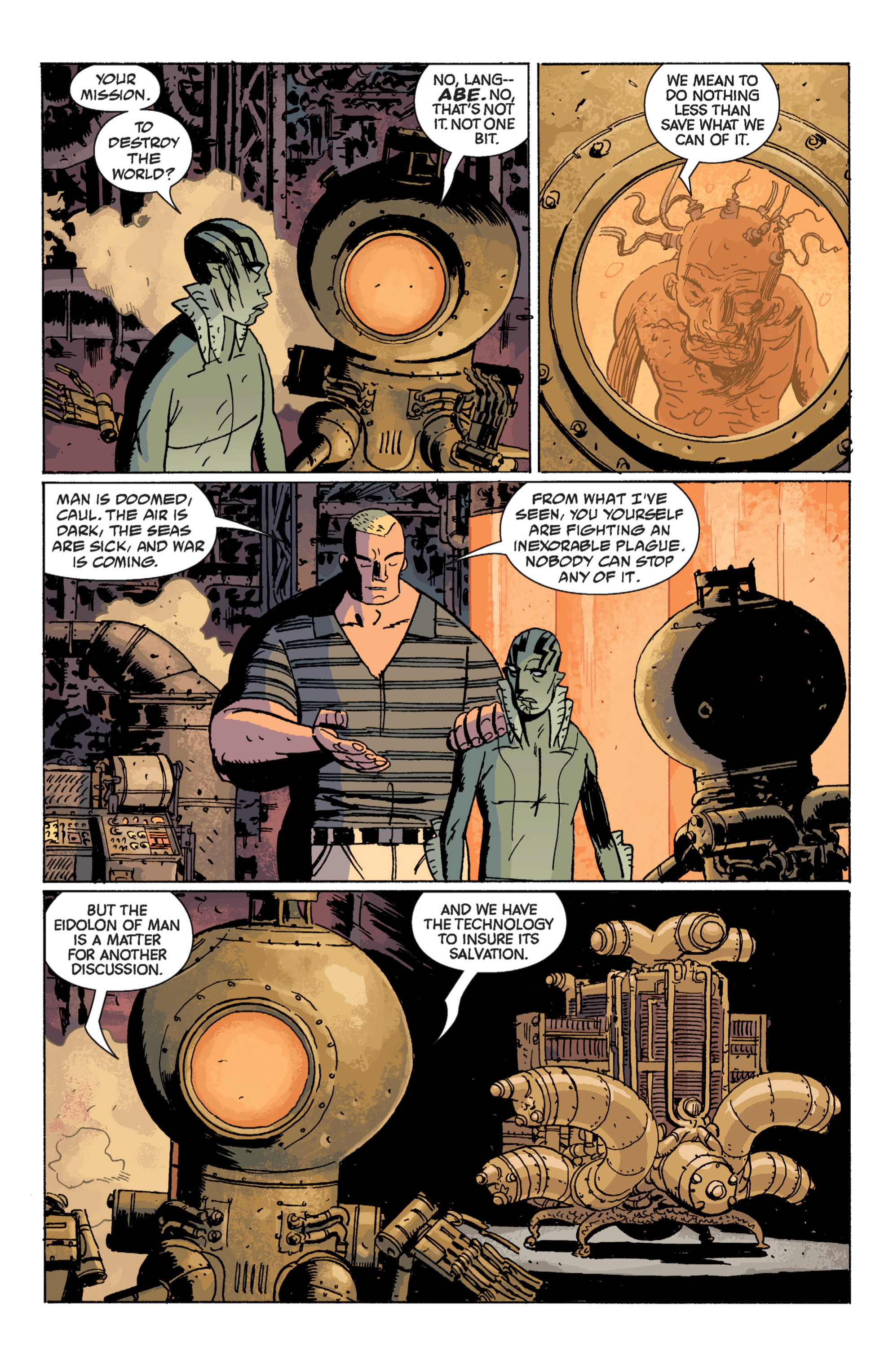 Read online B.P.R.D. (2003) comic -  Issue # TPB 7 - 98