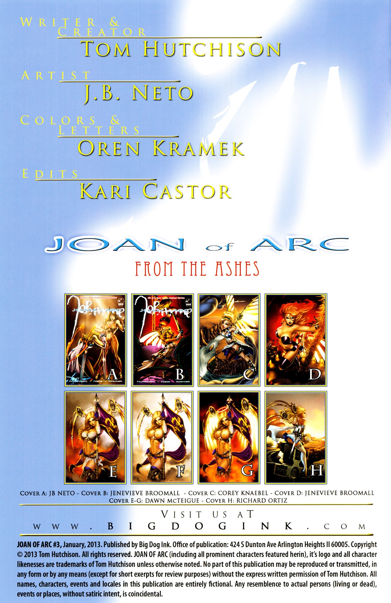 Read online Joan of Arc comic -  Issue #3 - 2