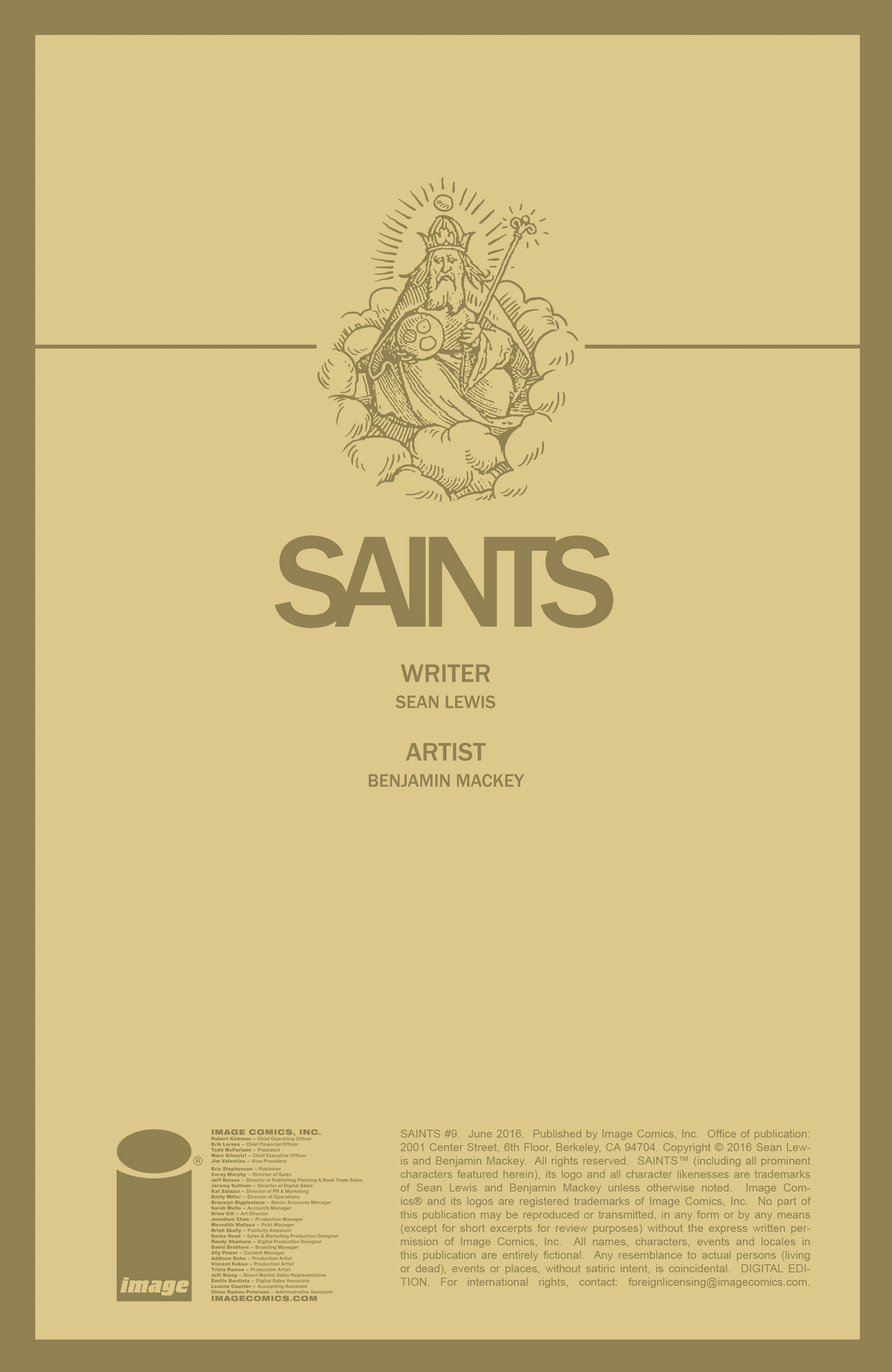 Read online Saints (2015) comic -  Issue #9 - 2