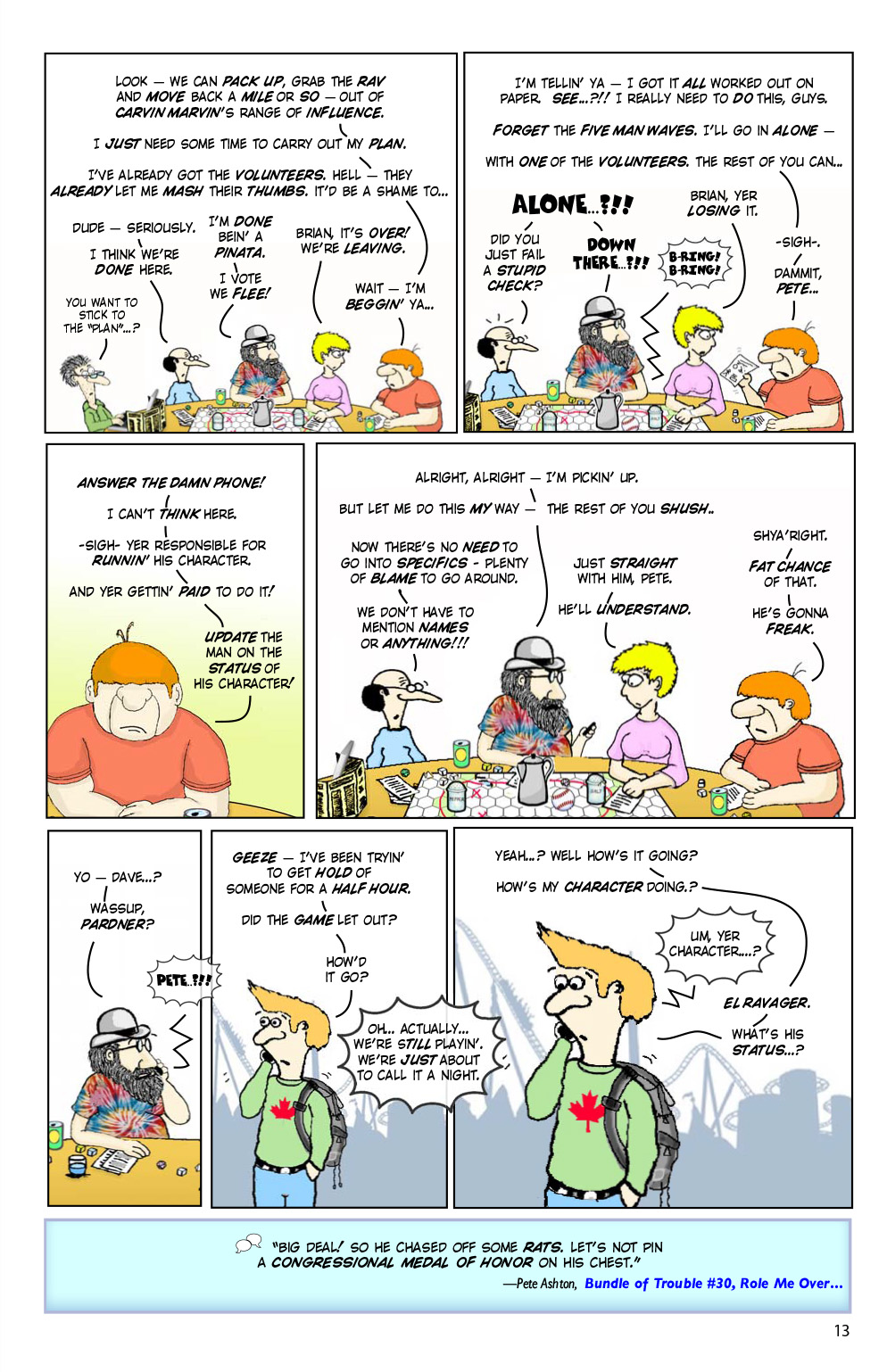 Read online Knights of the Dinner Table comic -  Issue #205 - 15