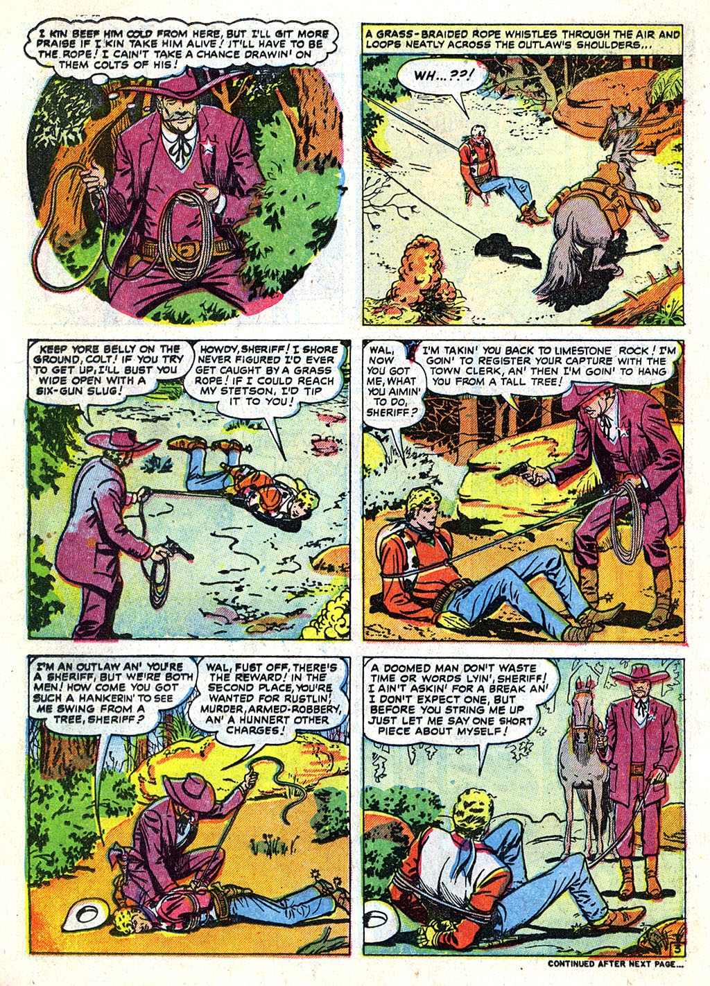 Read online Two Gun Western (1950) comic -  Issue #10 - 14