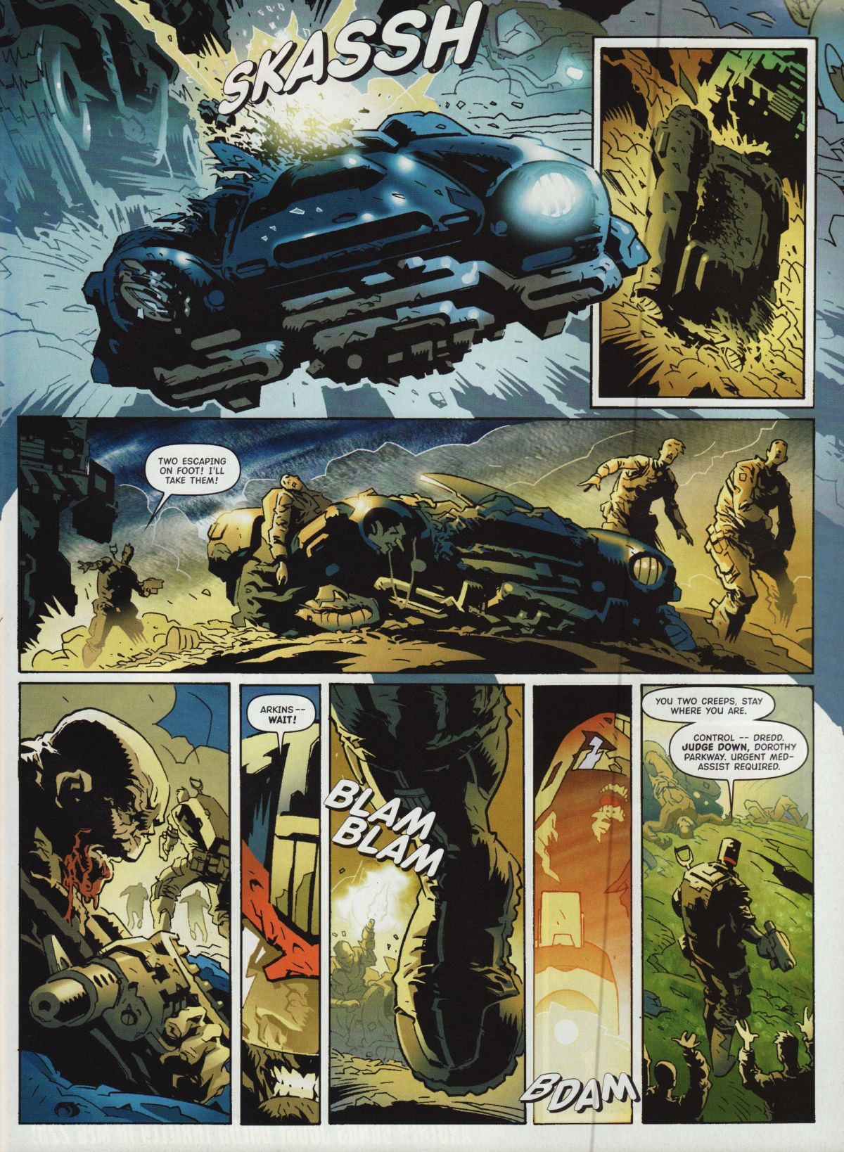 Read online Judge Dredd Megazine (Vol. 5) comic -  Issue #224 - 93