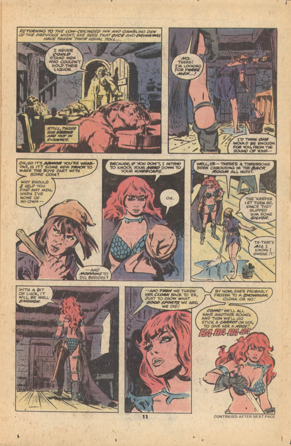 Read online Red Sonja (1977) comic -  Issue #15 - 8