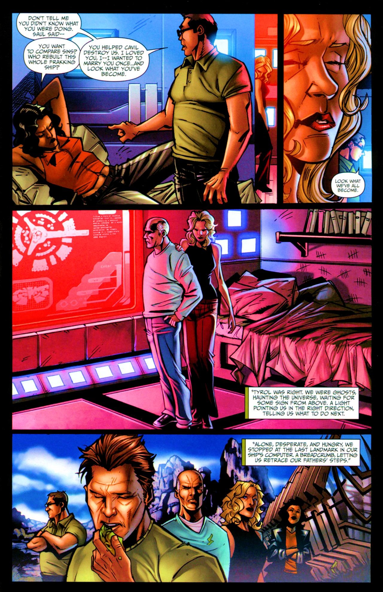 Read online Battlestar Galactica: The Final Five comic -  Issue #4 - 7