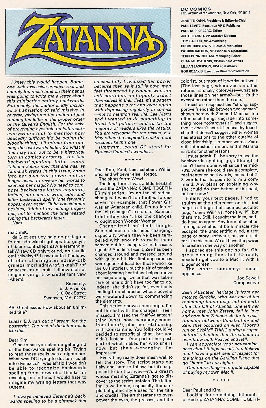 Read online Zatanna comic -  Issue #4 - 31