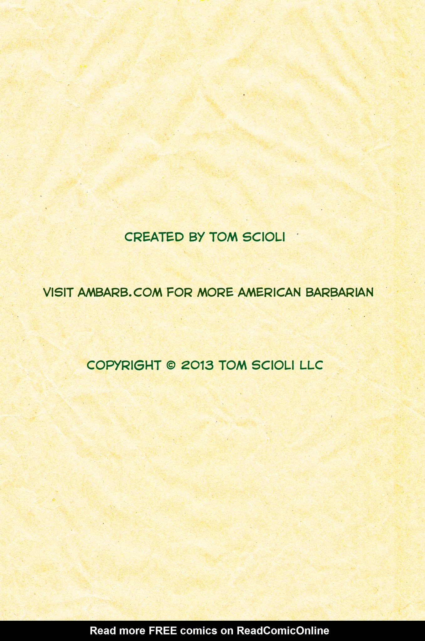 Read online American Barbarian comic -  Issue #3 - 15