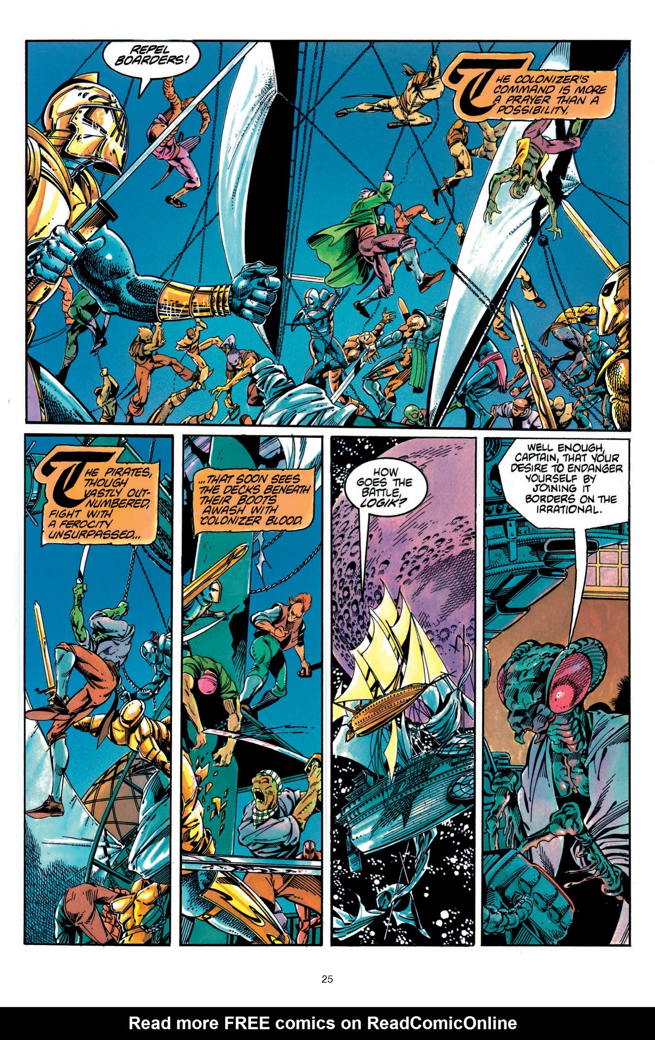 Read online Swords of the Swashbucklers comic -  Issue # TPB - 23