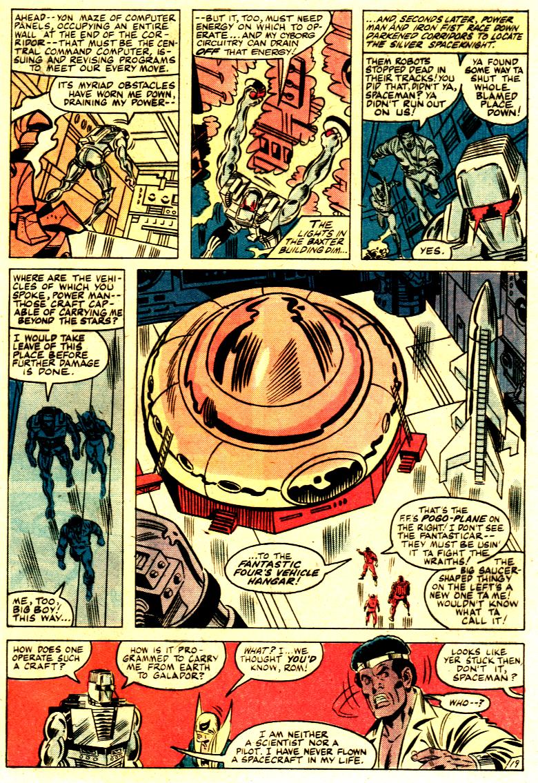 Read online ROM (1979) comic -  Issue #23 - 20