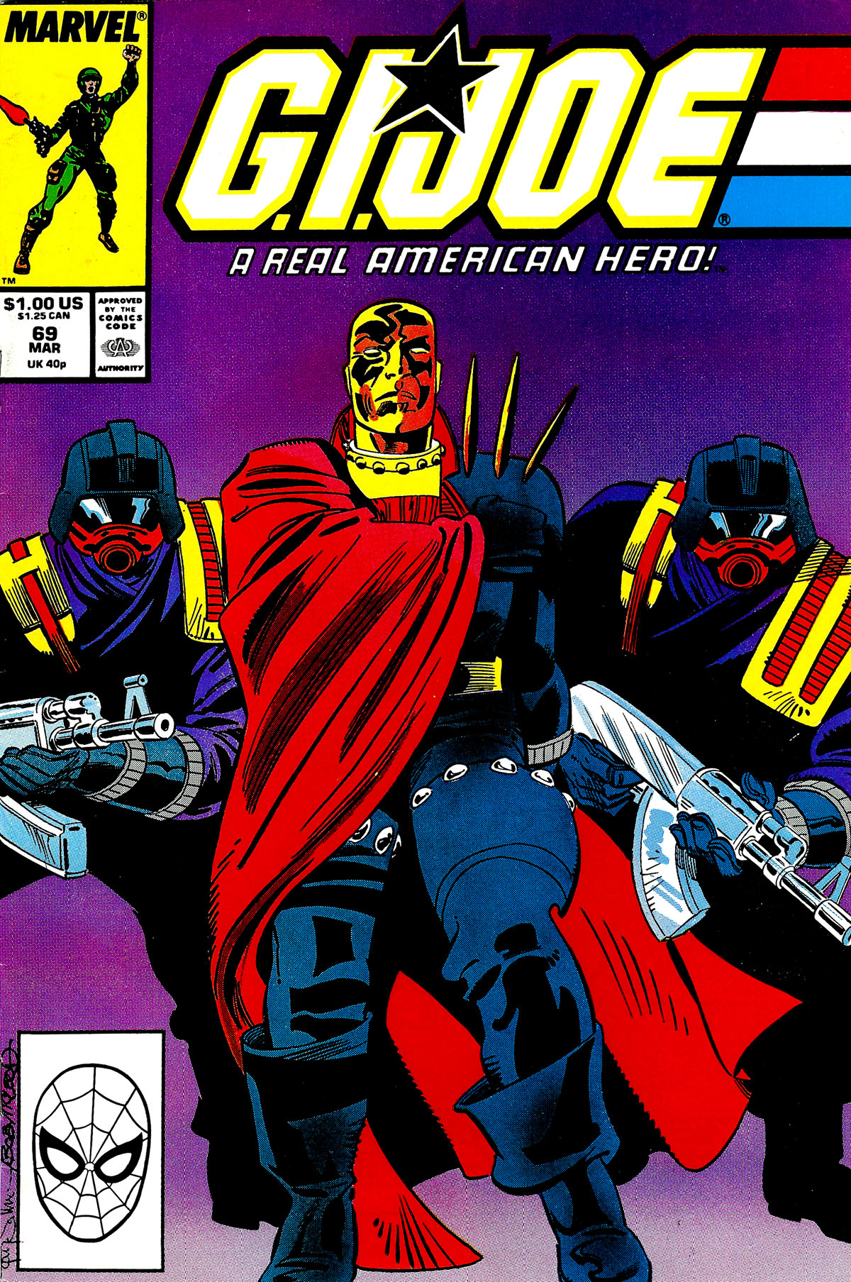 Read online G.I. Joe: A Real American Hero comic -  Issue #69 - 1