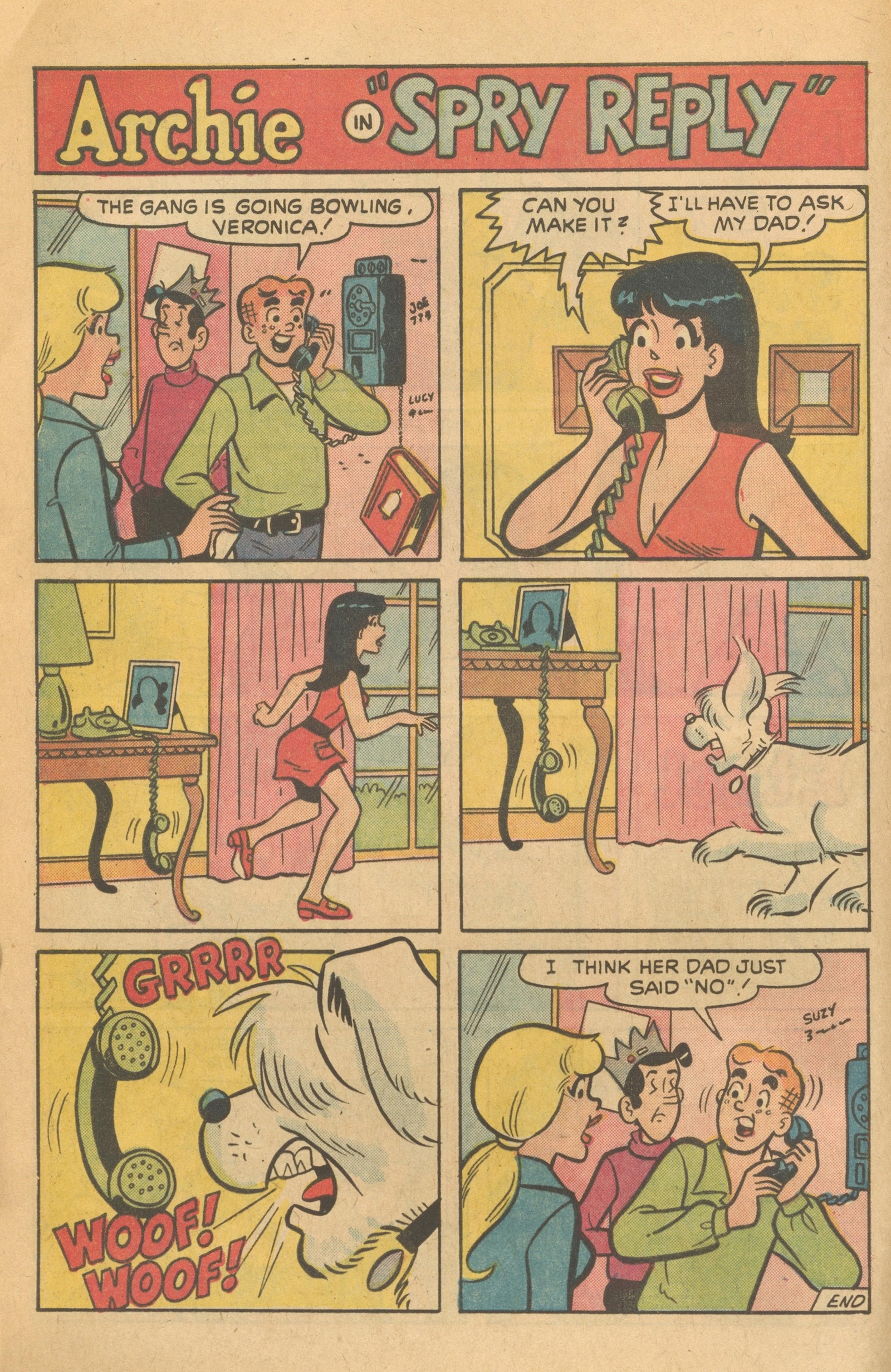 Read online Archie's Joke Book Magazine comic -  Issue #182 - 8