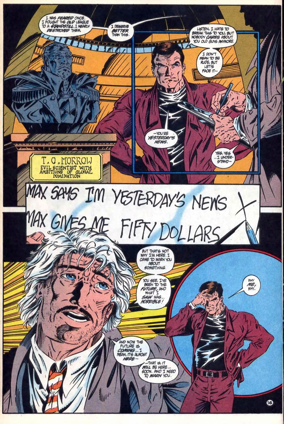 Read online Justice League America comic -  Issue #87 - 17