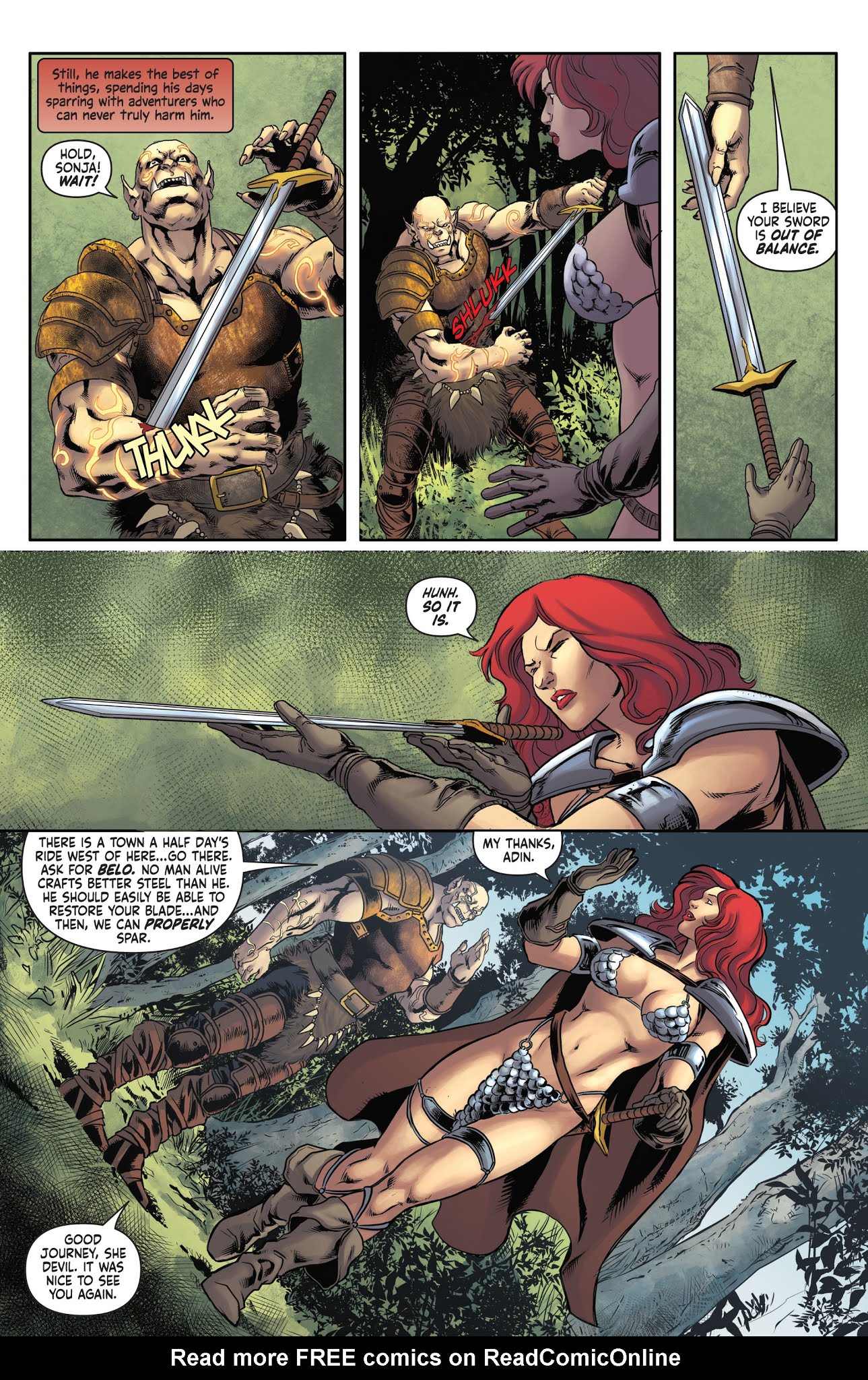 Read online Red Sonja Vol. 4 comic -  Issue #17 - 8