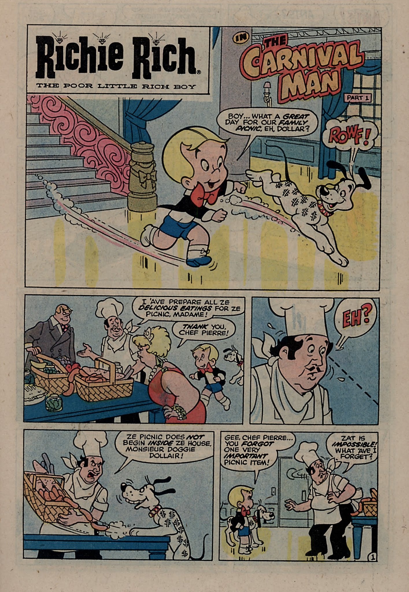 Read online Richie Rich & Dollar the Dog comic -  Issue #10 - 19