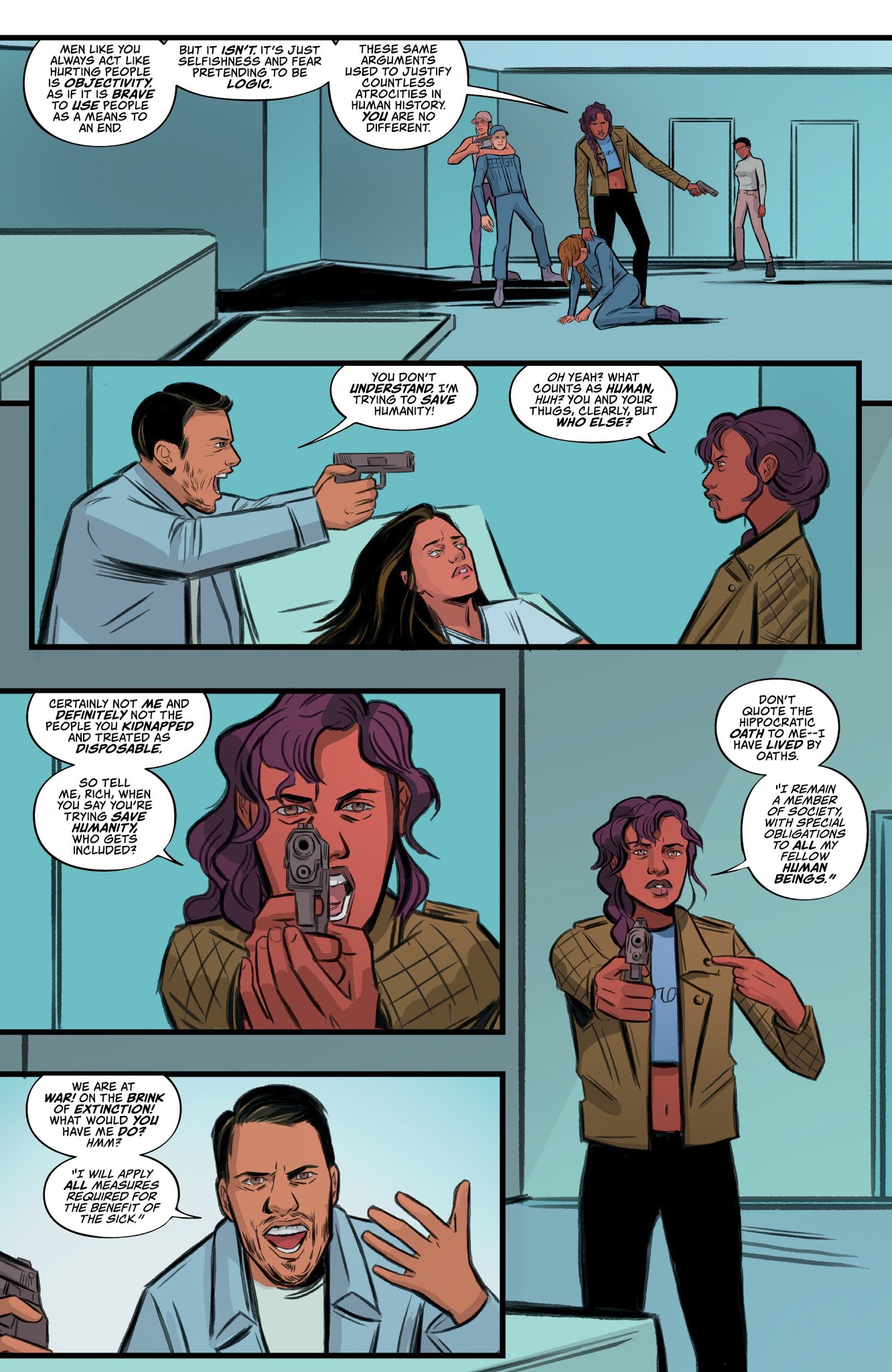 Read online The Wilds comic -  Issue #5 - 24