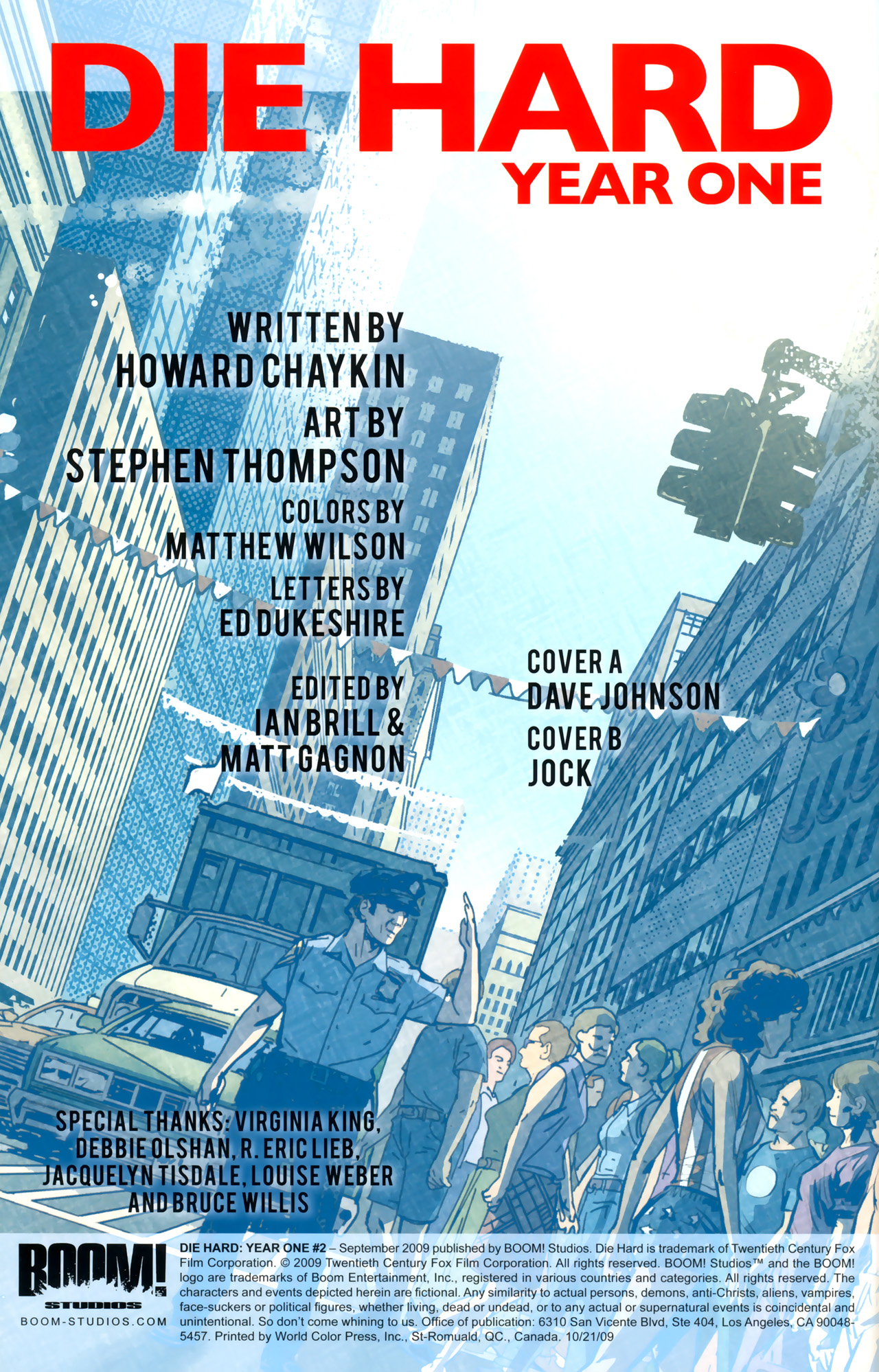 Read online Die Hard: Year One comic -  Issue #2 - 3