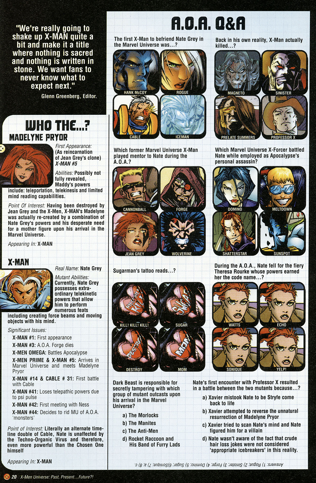 Read online X-Men Universe: Past, Present and Future comic -  Issue # Full - 16