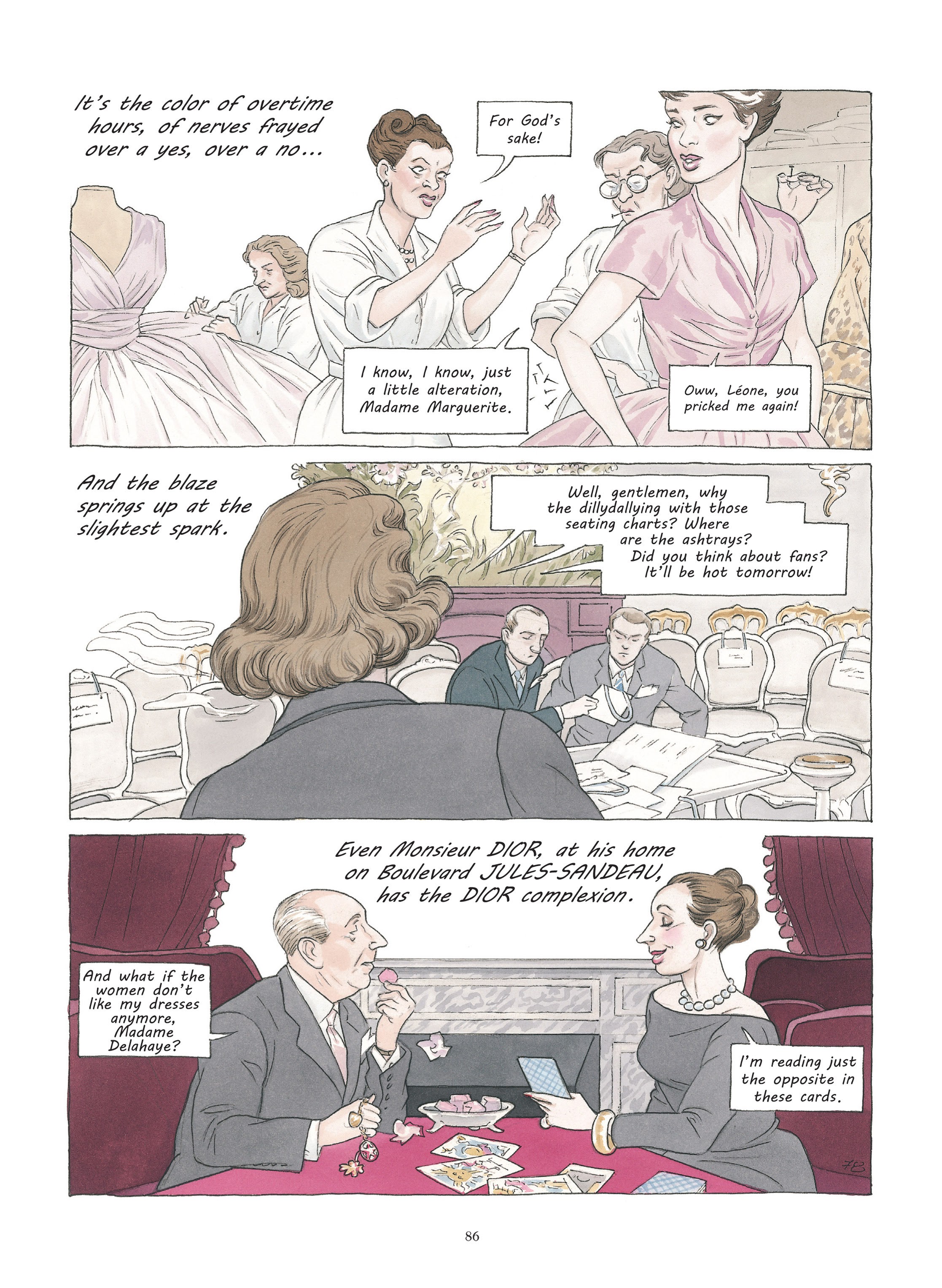 Read online Girl In Dior comic -  Issue # TPB - 84