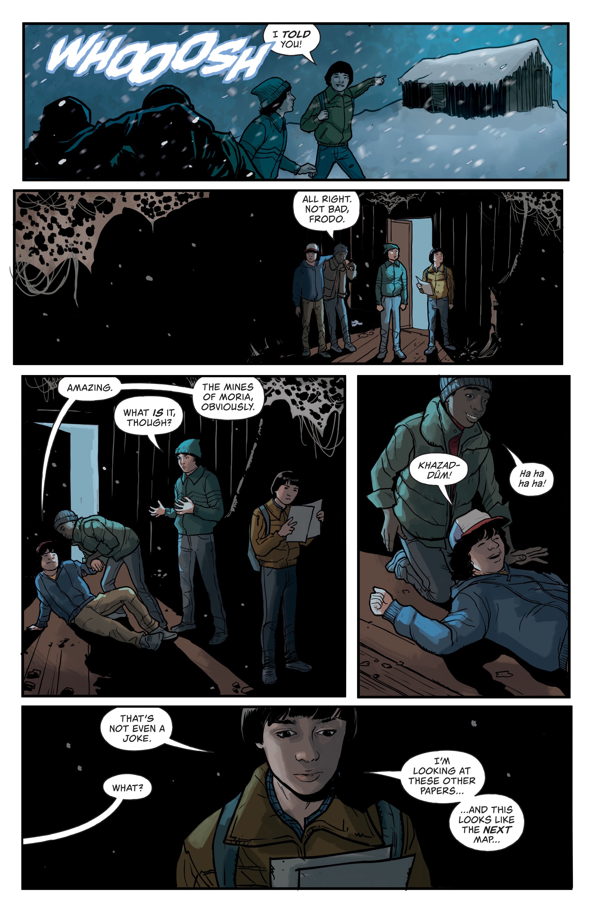 Read online Stranger Things: The Tomb of Ybwen comic -  Issue #3 - 7