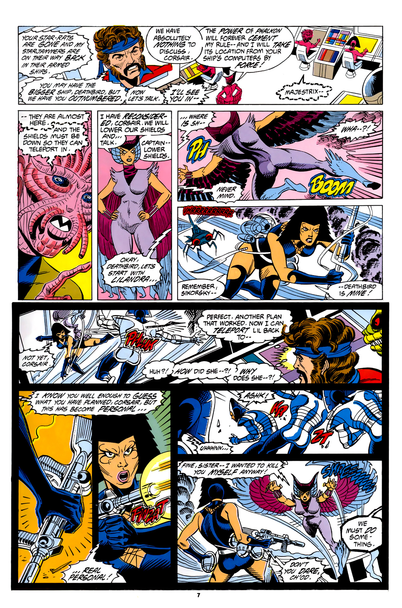 Read online X-Men Spotlight On...Starjammers comic -  Issue #2 - 9