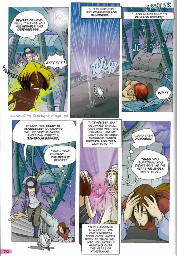 Read online W.i.t.c.h. comic -  Issue #40 - 52