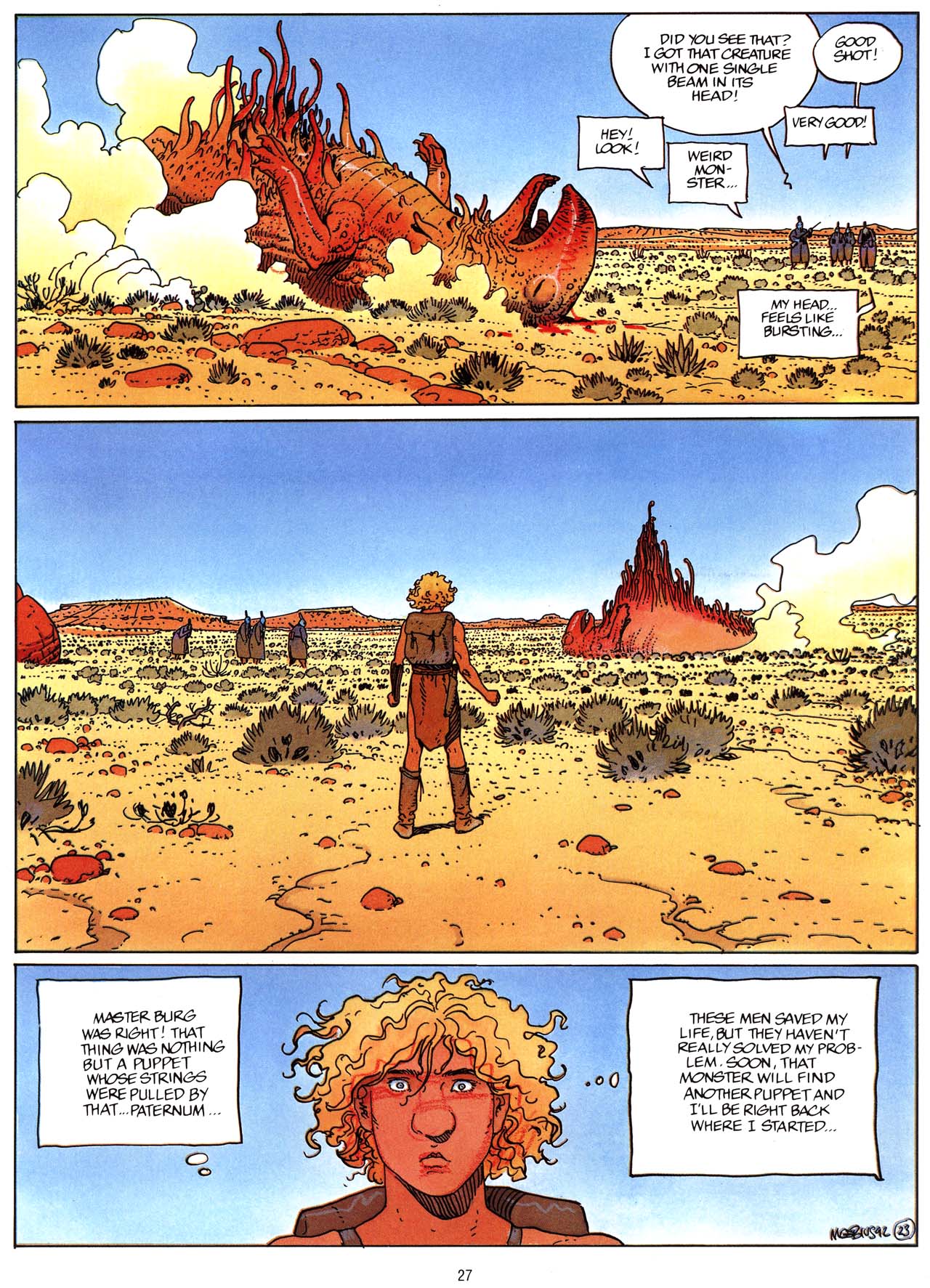 Read online Epic Graphic Novel: Moebius comic -  Issue # TPB 9 - 29