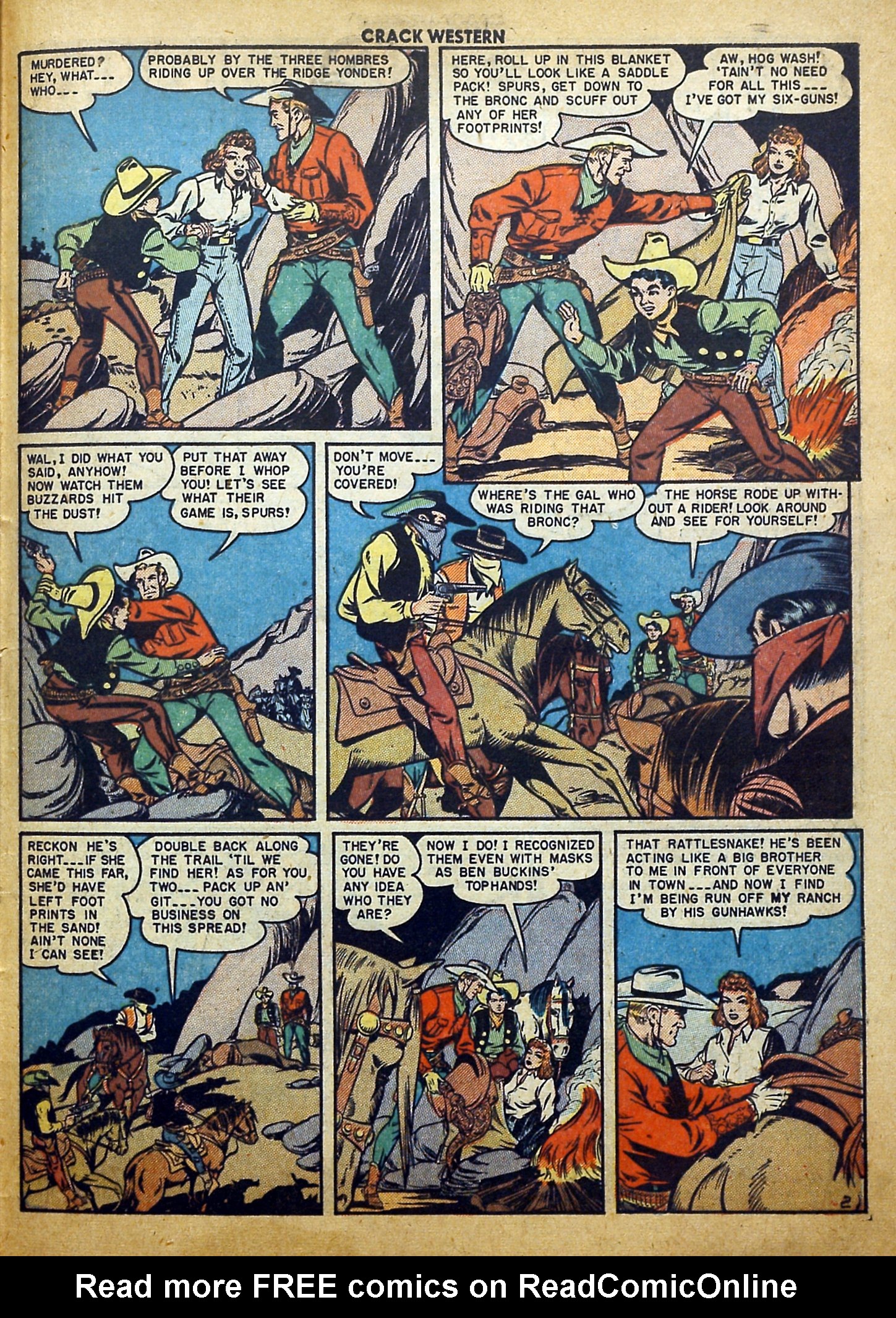 Read online Crack Western comic -  Issue #70 - 43