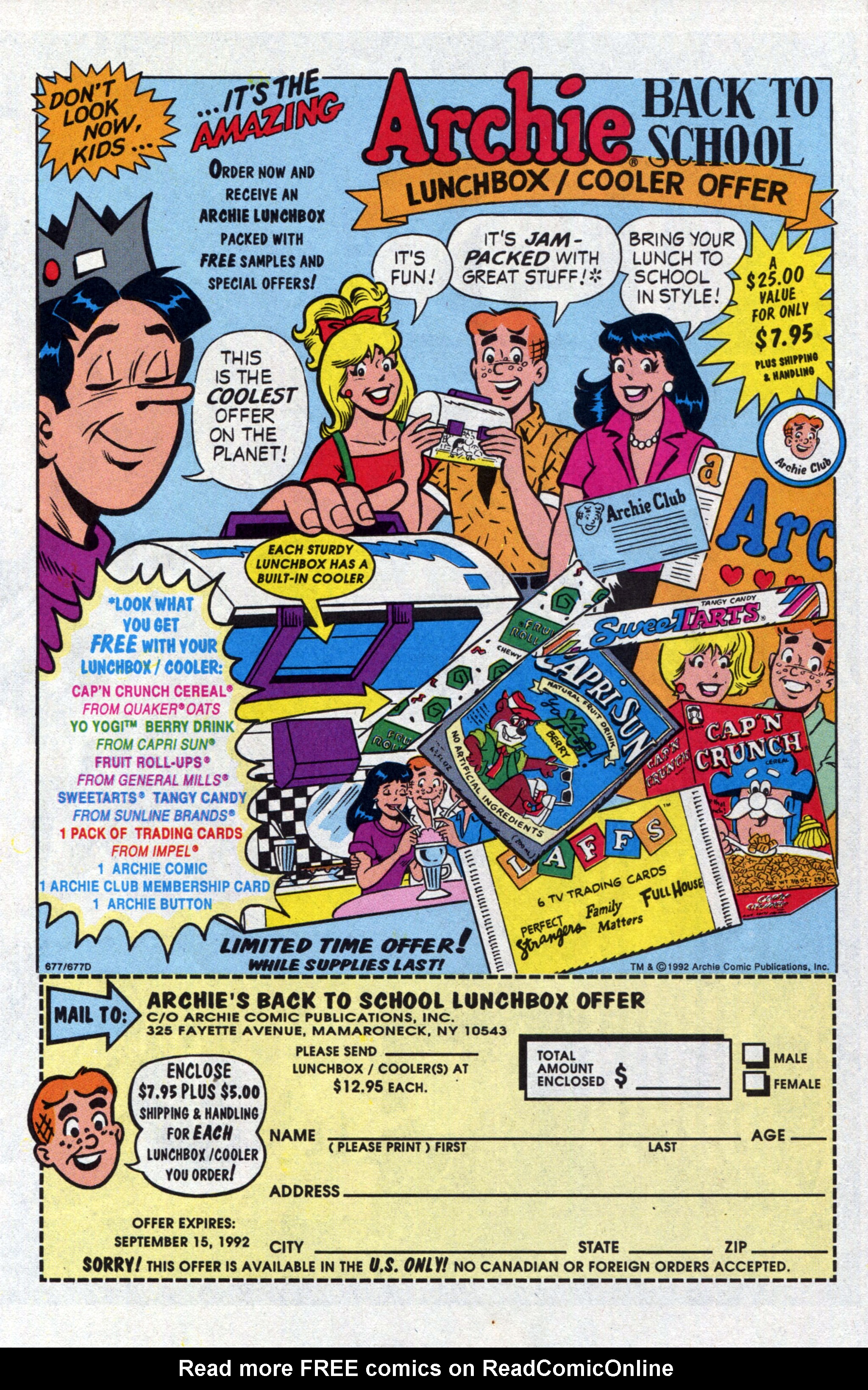 Read online Archie (1960) comic -  Issue #404 - 9