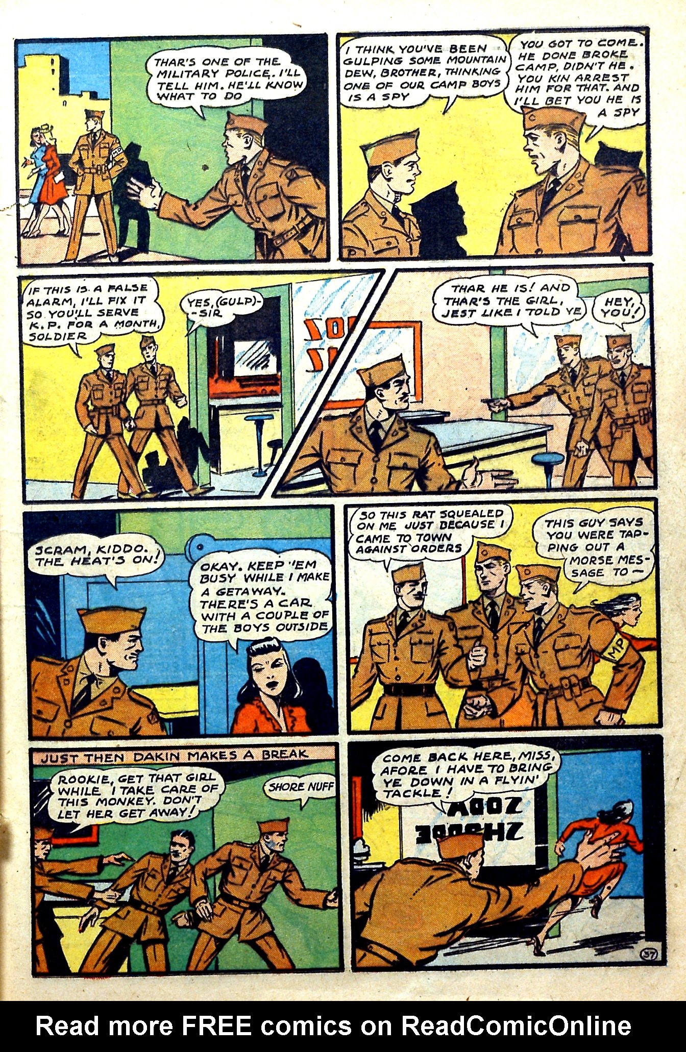 Read online Super-Mystery Comics comic -  Issue #8 - 39