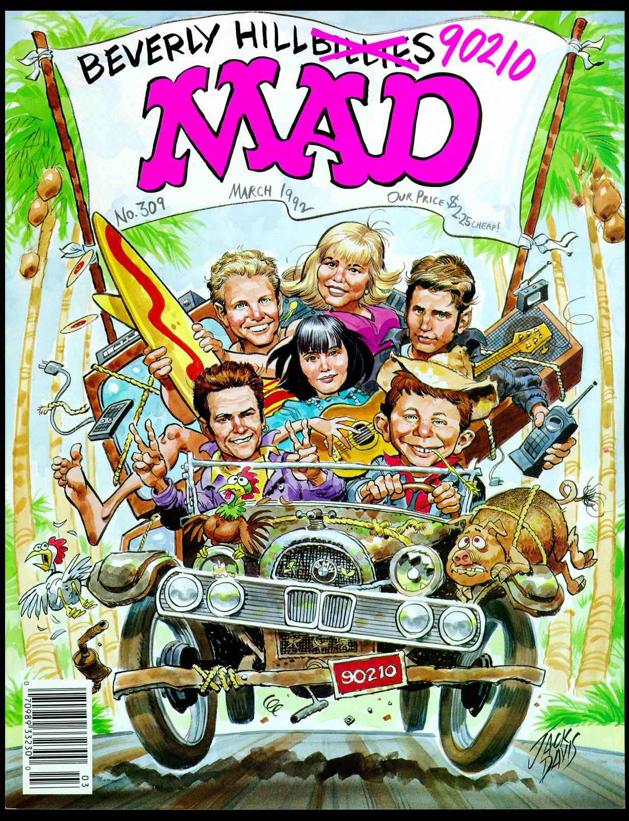 Read online MAD comic -  Issue #309 - 1