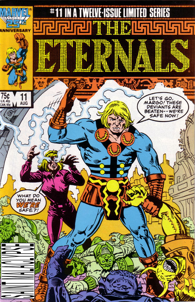 Read online Eternals (1985) comic -  Issue #11 - 1