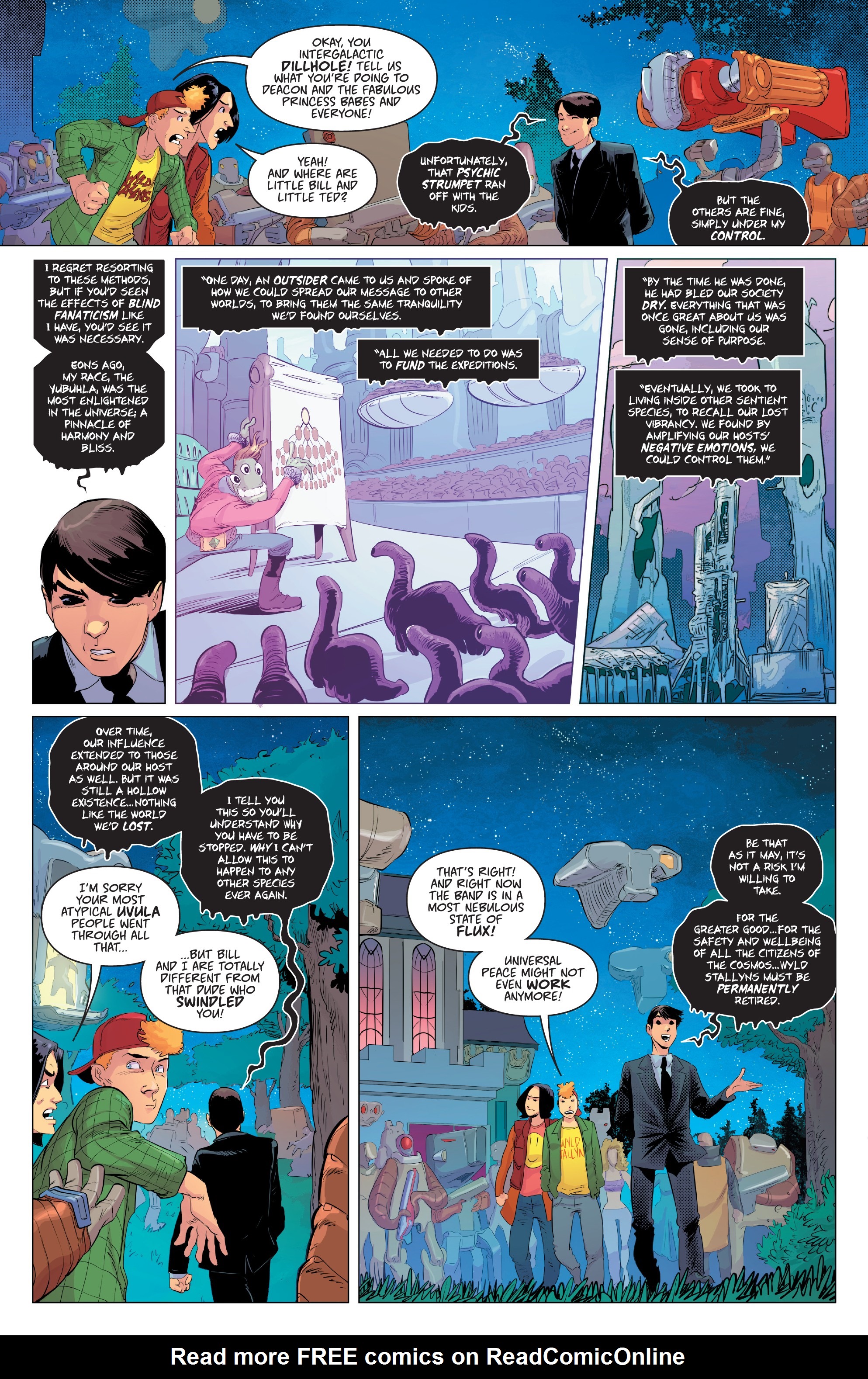 Read online Bill & Ted Save the Universe comic -  Issue # _TPB - 106