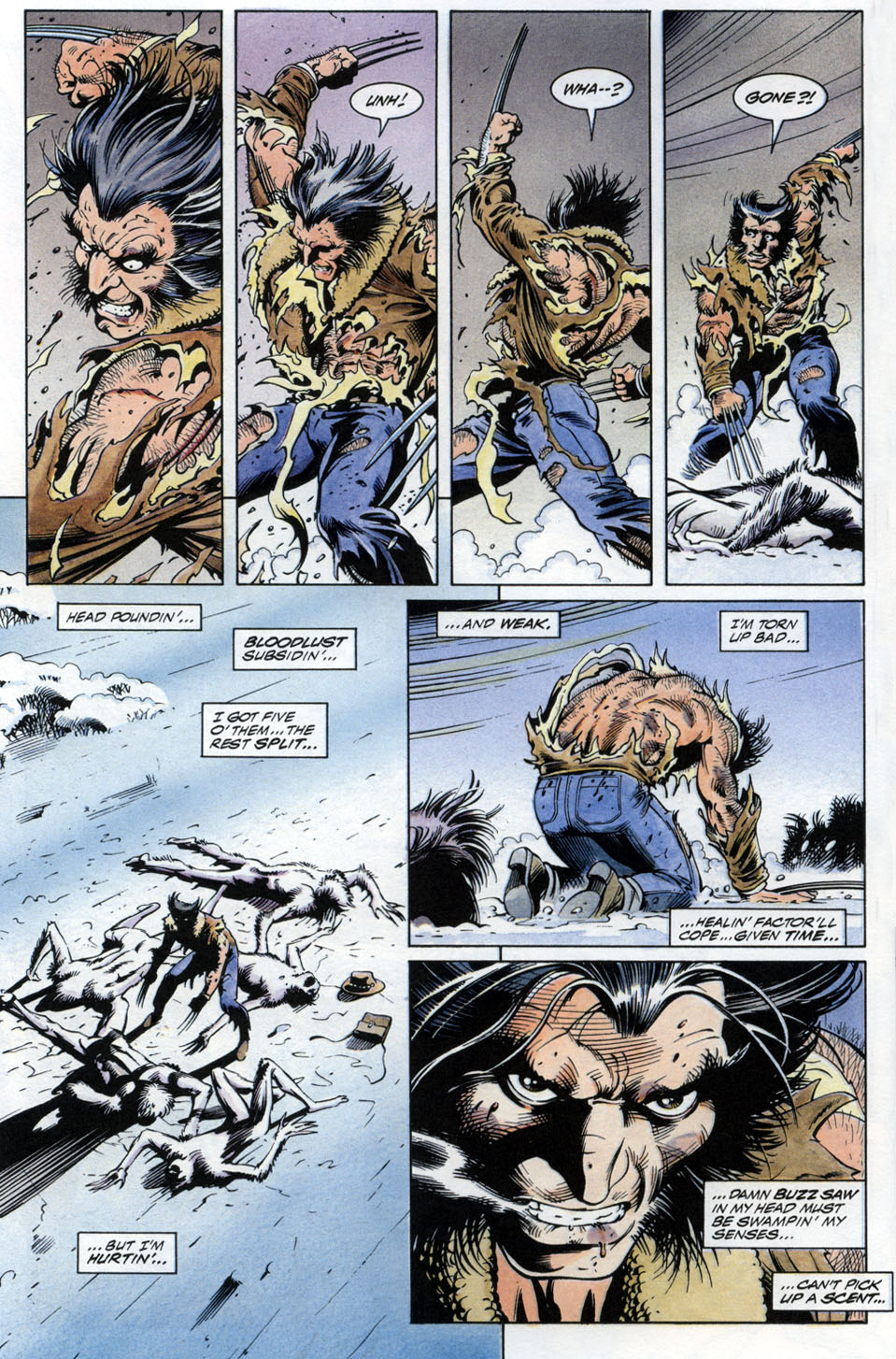 Read online Marvel Graphic Novel comic -  Issue #65 - Wolverine - Bloodlust - 12