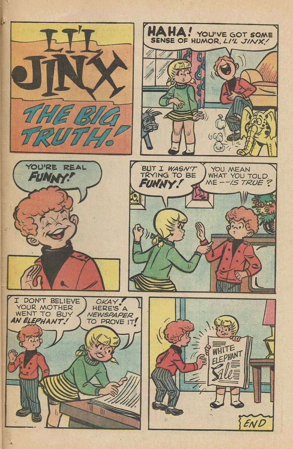Read online Archie's TV Laugh-Out comic -  Issue #10 - 41