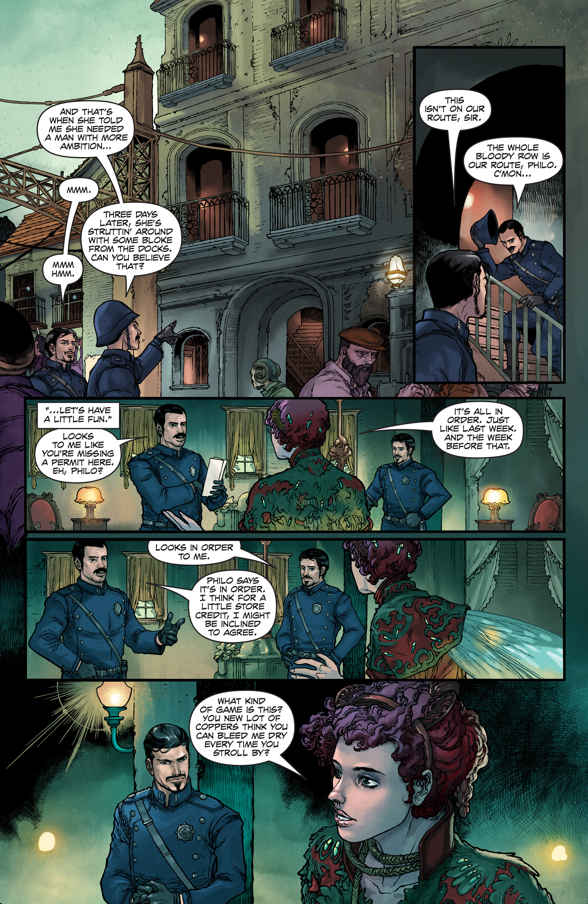 Read online Carnival Row: From the Dark comic -  Issue # Full - 5