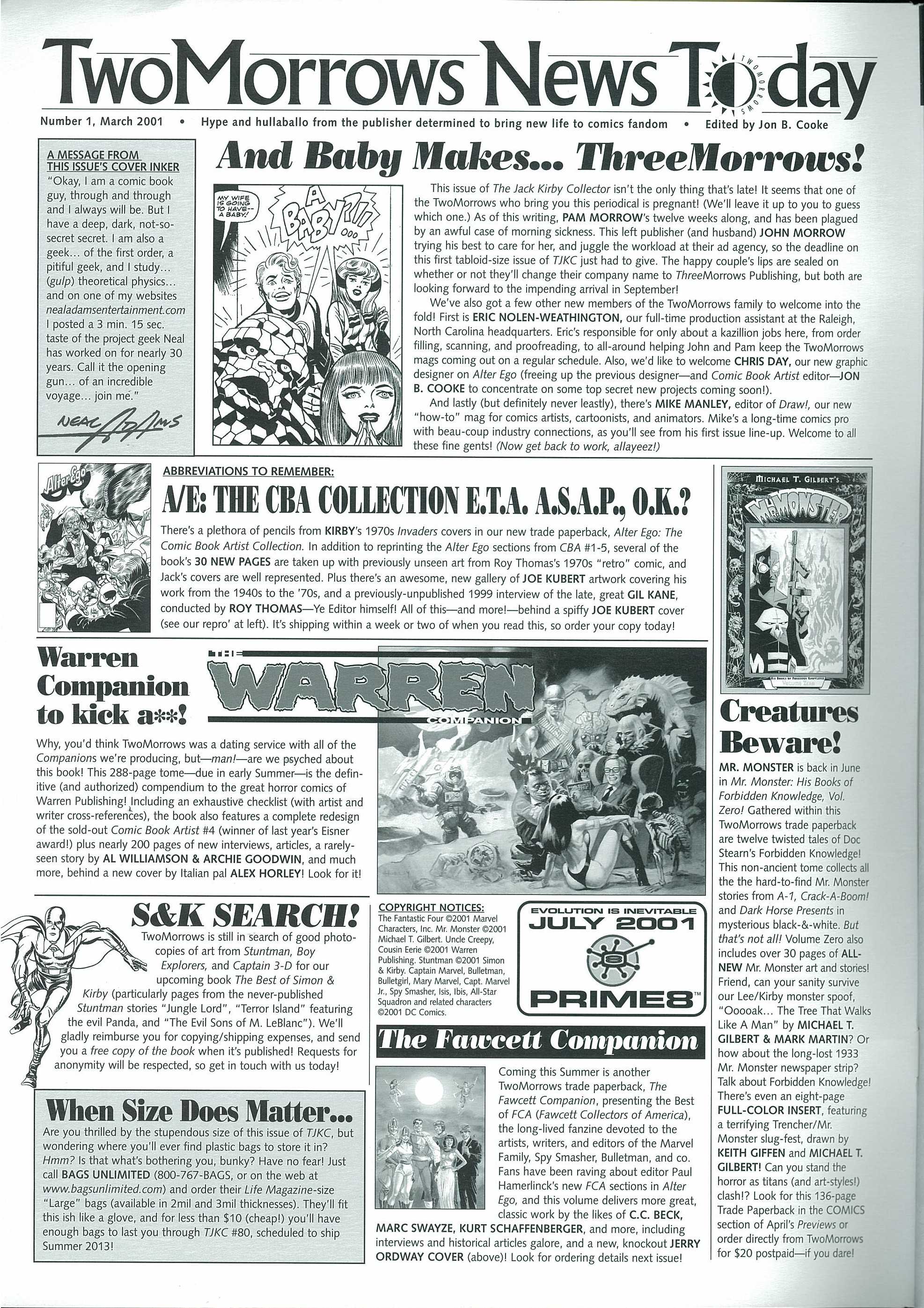 Read online The Jack Kirby Collector comic -  Issue #31 - 3