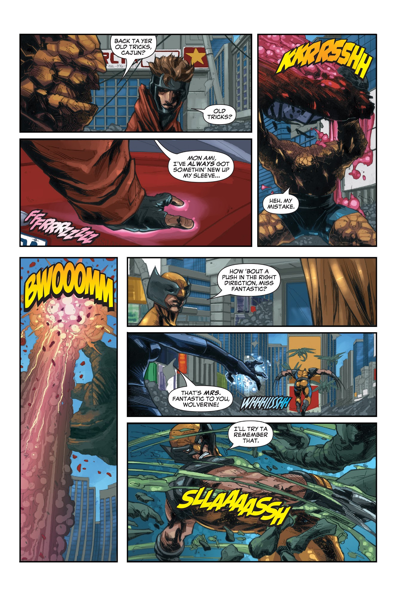 Read online X-Men/Fantastic Four comic -  Issue #5 - 12
