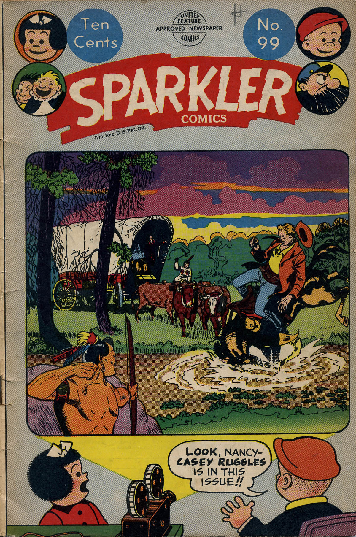 Read online Sparkler Comics comic -  Issue #99 - 1