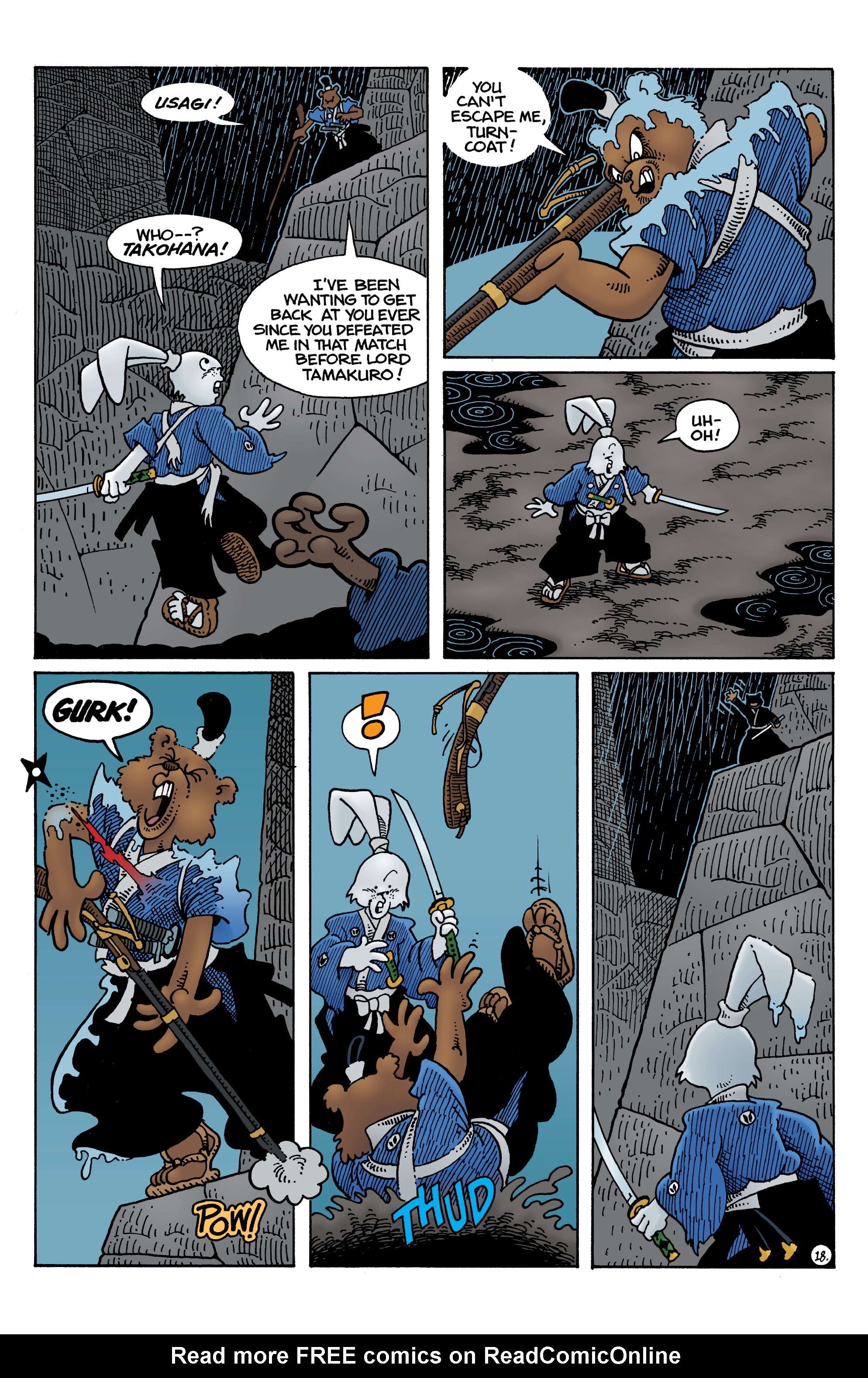 Read online Usagi Yojimbo: The Dragon Bellow Conspiracy comic -  Issue #5 - 19