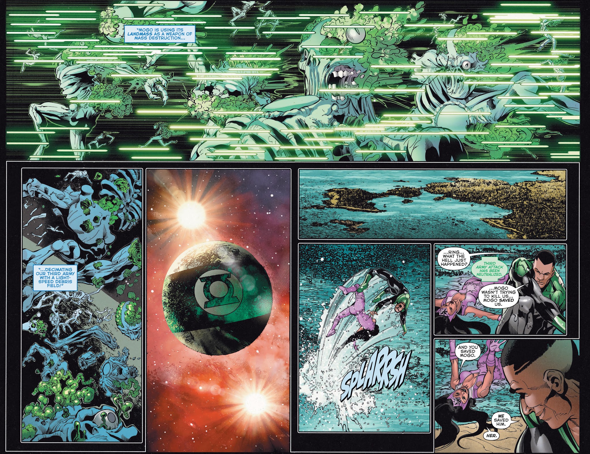 Read online Green Lantern: Rise of the Third Army comic -  Issue # TPB - 377